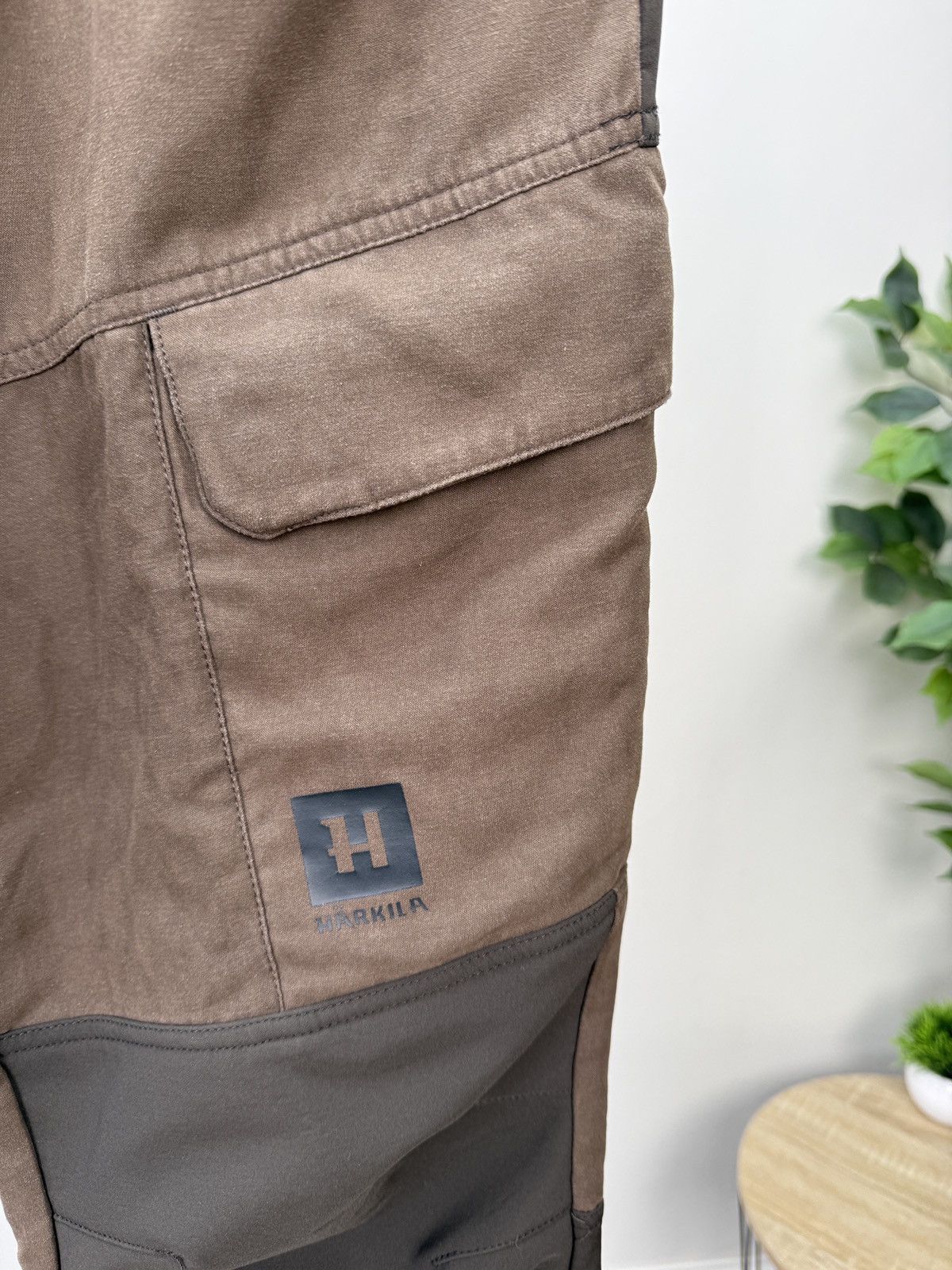Other Vintage Härkila Hunting Trousers Reinforced Outdoor Pants Size US 34 / EU 50 - 3 Thumbnail
