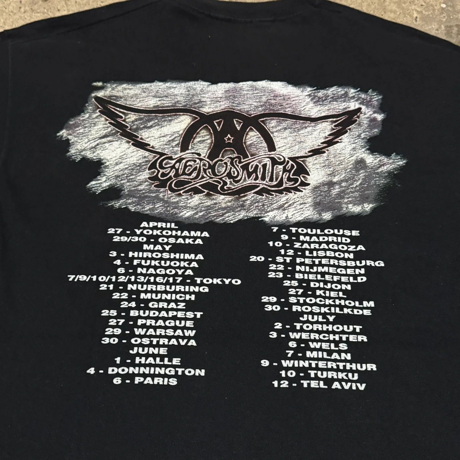 Band Tees Vintage 1993 Aerosmith tour t-shirt Size US XL / EU 56 / 4 - 4 Thumbnail