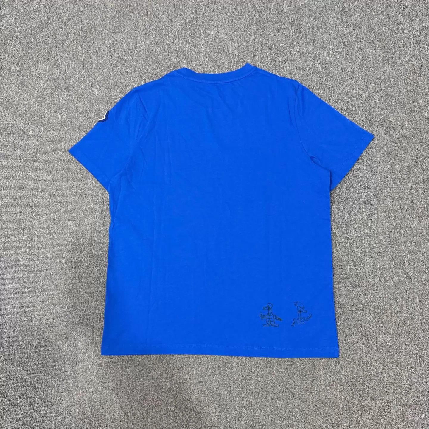 Moncler Moncler Blue Embroidered Logo Short-Sleeve NWT S/L/XL Size US S / EU 44-46 / 1 - 2 Thumbnail
