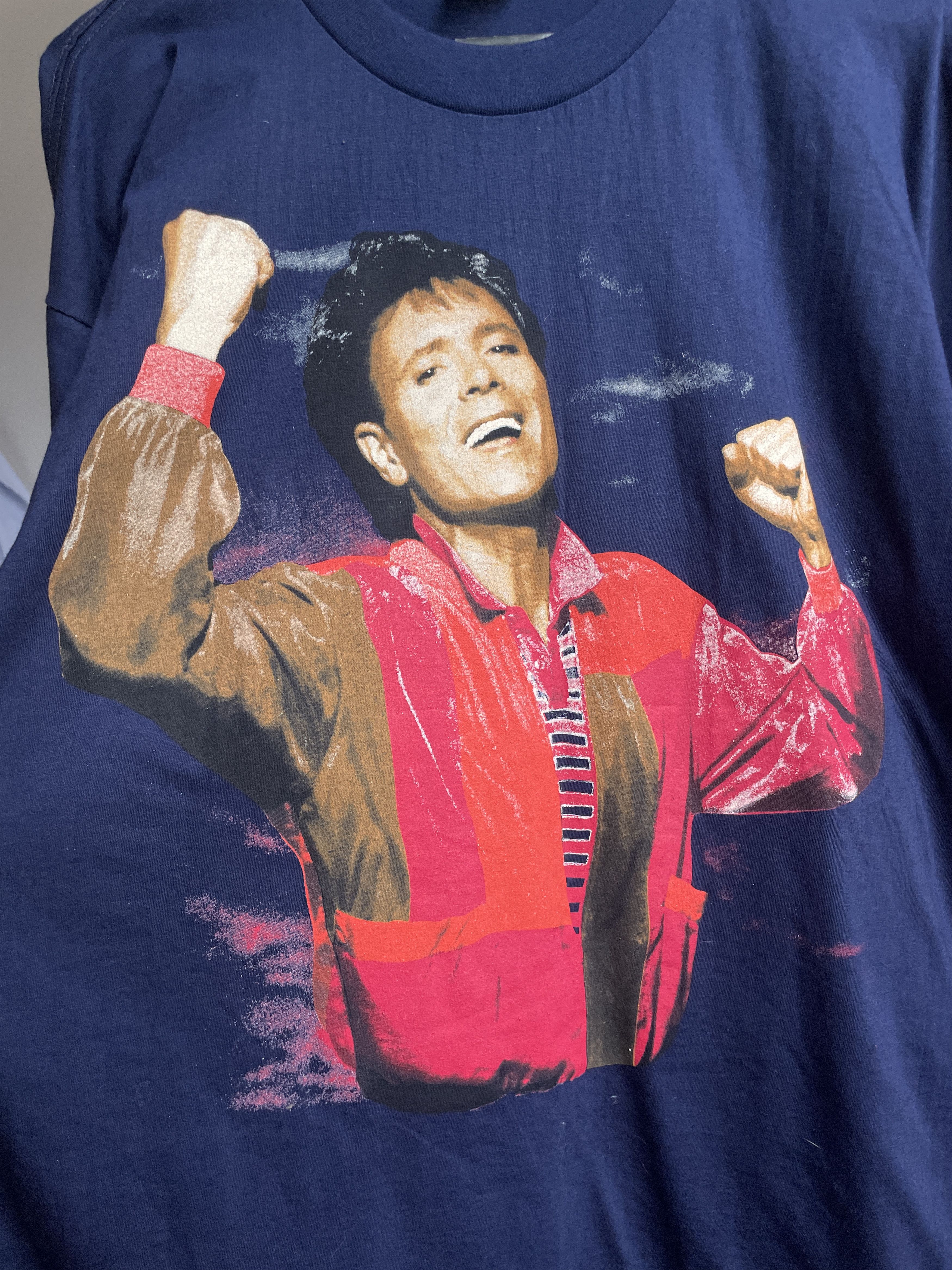 Band Tees × Vintage Cliff Richard "Access All Areas" 1992 Tour T-Shirt Size XL Size US XL / EU 56 / 4 - 3 Thumbnail