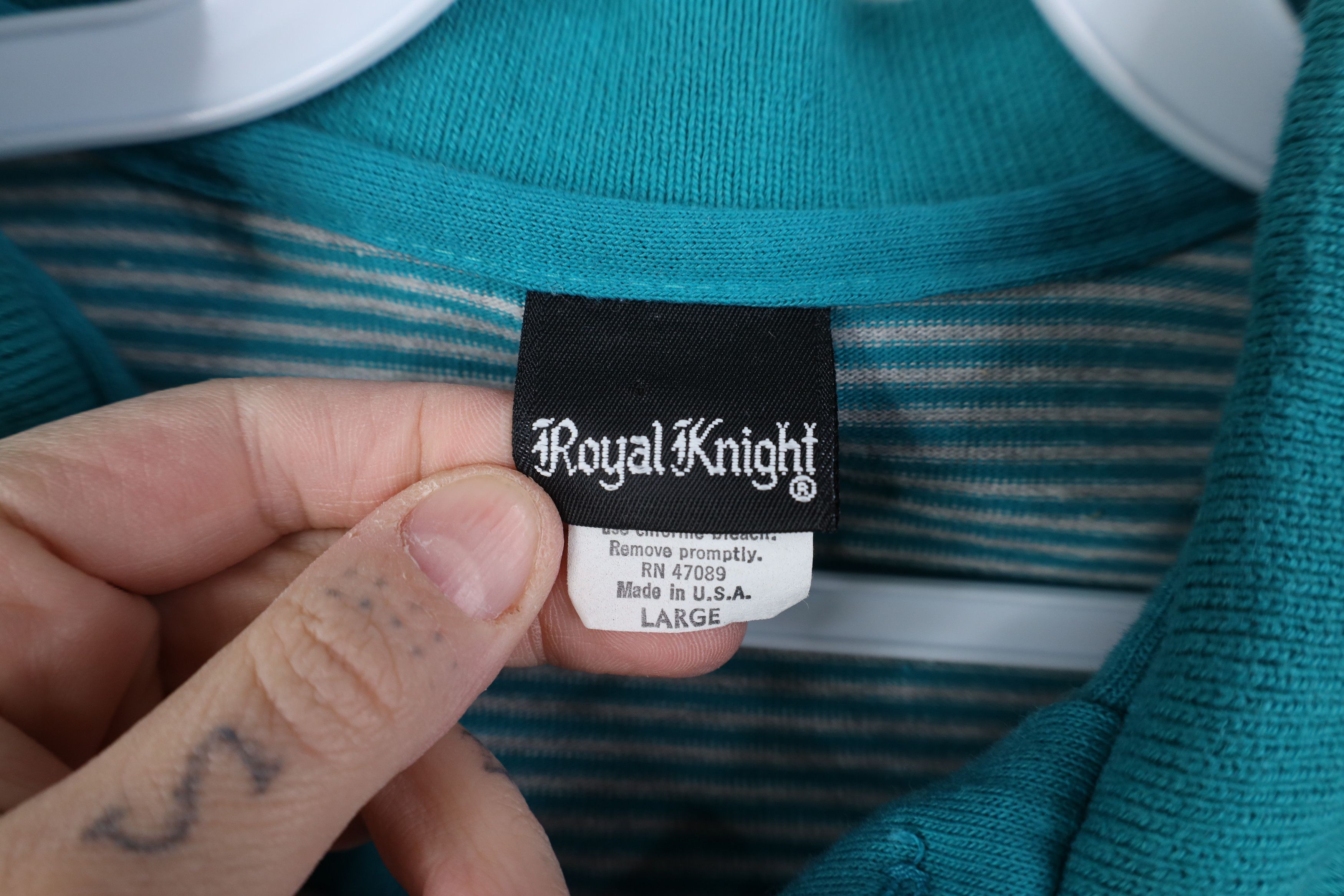 Vintage Vintage 70s Streetwear Knit Short Sleeve Golf Polo Shirt USA Size US L / EU 52-54 / 3 - 6 Thumbnail