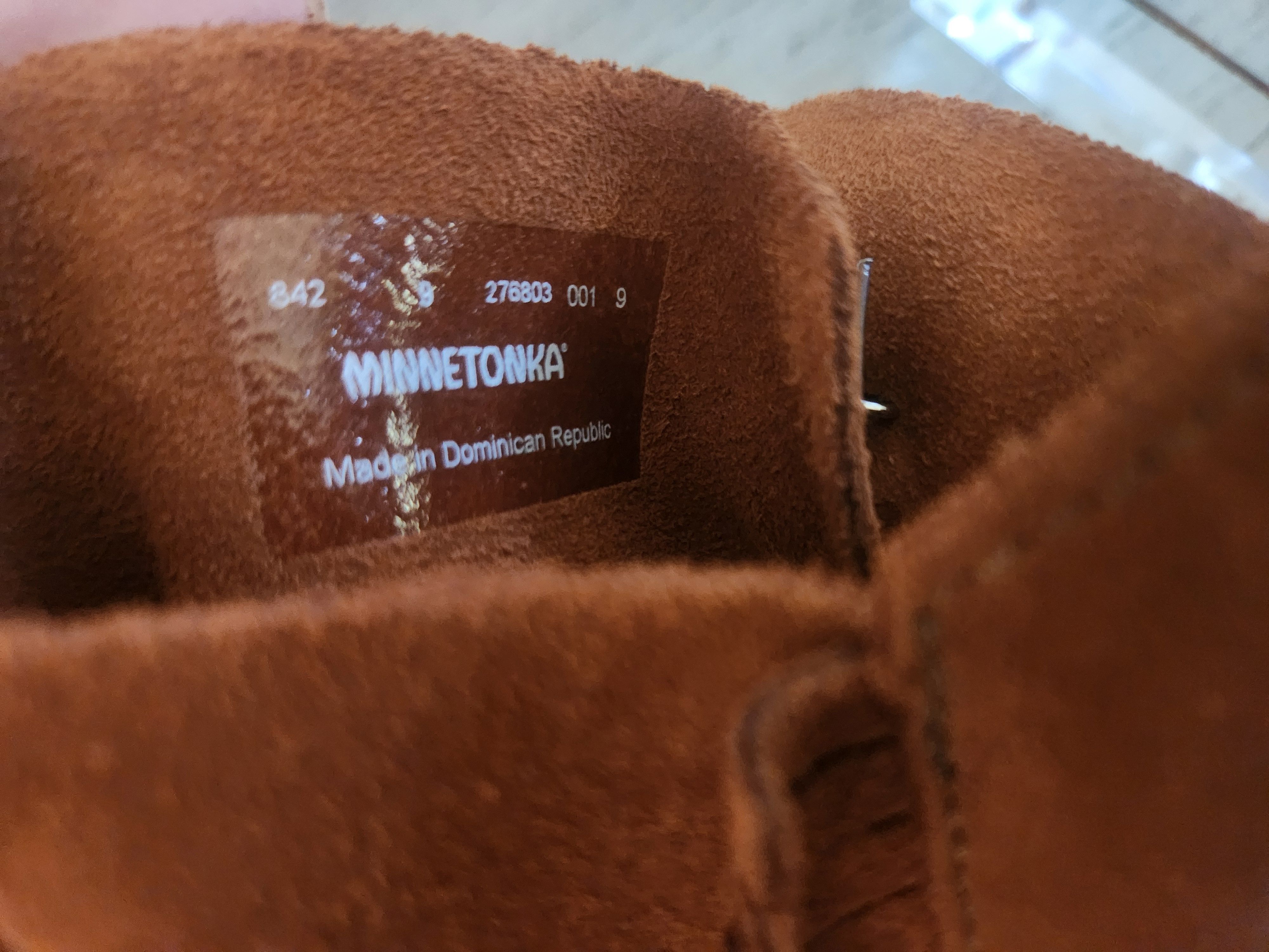 Minnetonka Two Button Soft Sole Bootie Slipper Size US 9 / IT 39 - 7 Thumbnail