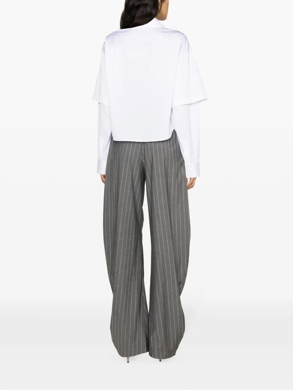 Off-White o1y1225 Solid Color Shirt in White Size XS / US 0-2 / IT 36-38 - 3 Thumbnail