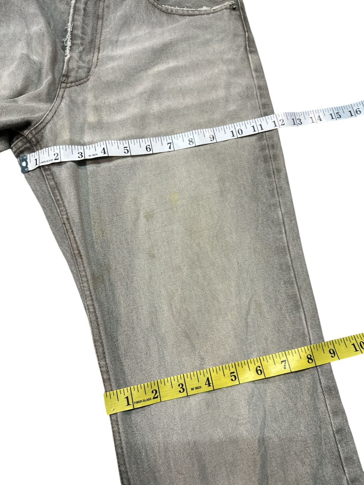 Le Grande Bleu (L.G.B.) Ppfm Distress Denim. Size US 32 / EU 48 - 6 Thumbnail