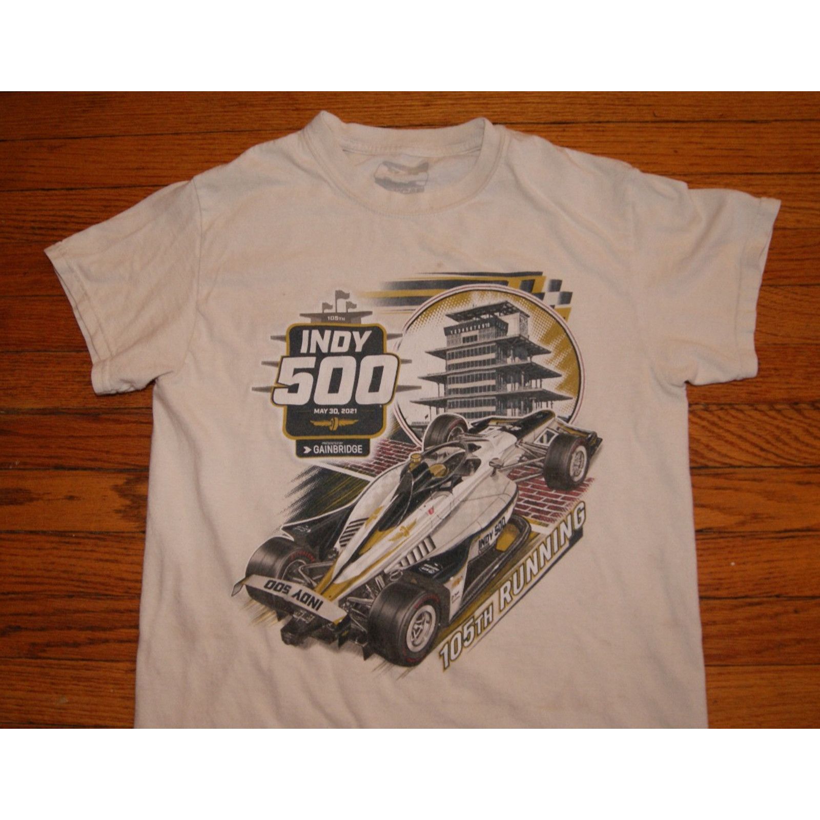 Vintage 2021 Indianapolis 500 Greatest Racing 105TH Running S TShirt Size US S / EU 44-46 / 1 - 1 Thumbnail