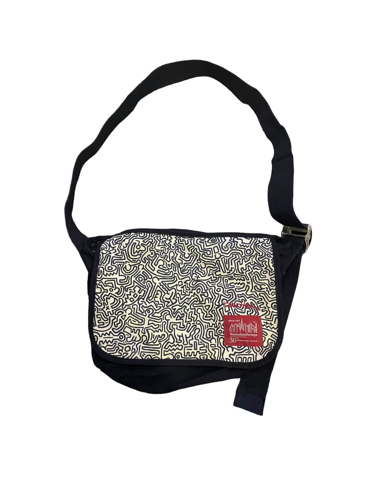 Manhattan Portage Manhattan Portage x Keith Haring Sling Bag | Grailed