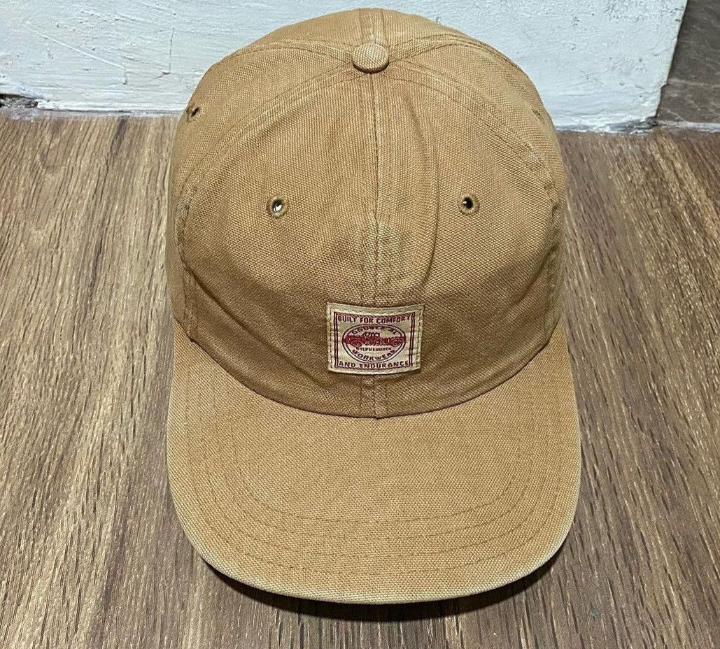 image of Polo Ralph Lauren x Rrl Ralph Lauren Vintage Rrl Duck Canvas Hat in Duck Brown, Men's