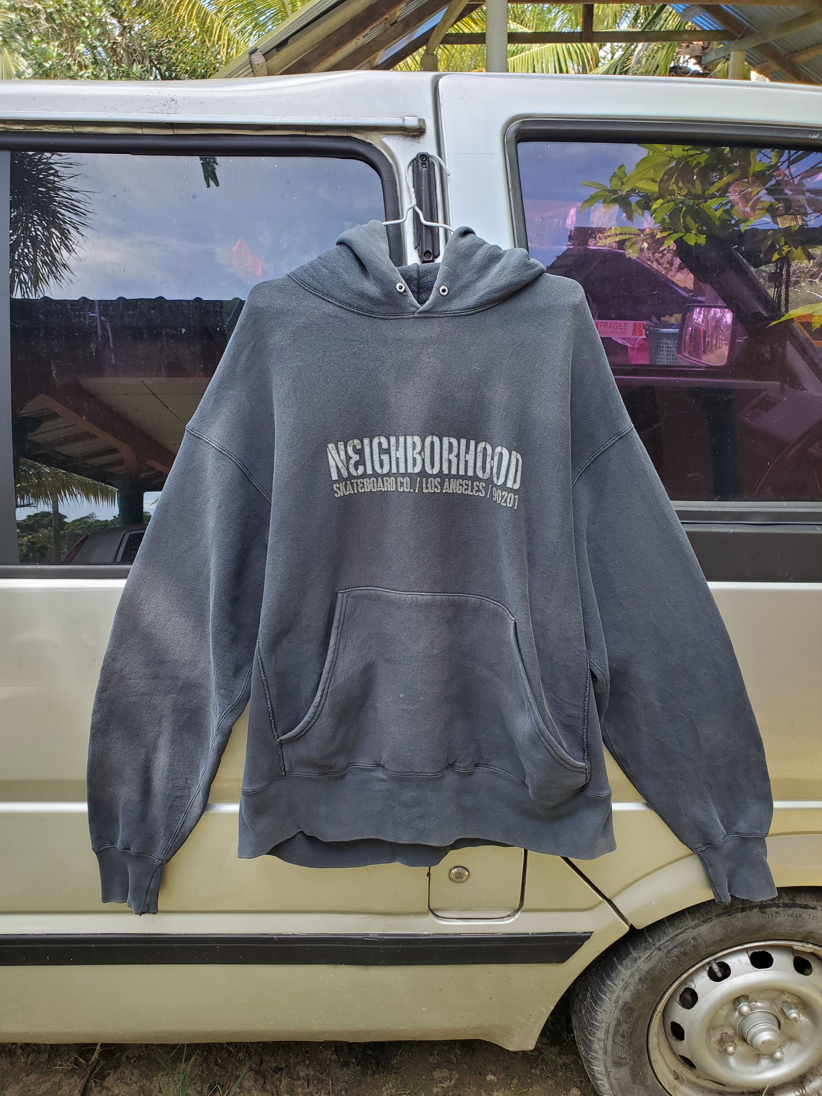 Neighborhood × Vintage Vintage 90s Neighborhood Skateboard Co. Sunfade Trashed🔥 Size US XL / EU 56 / 4 - 2 Thumbnail