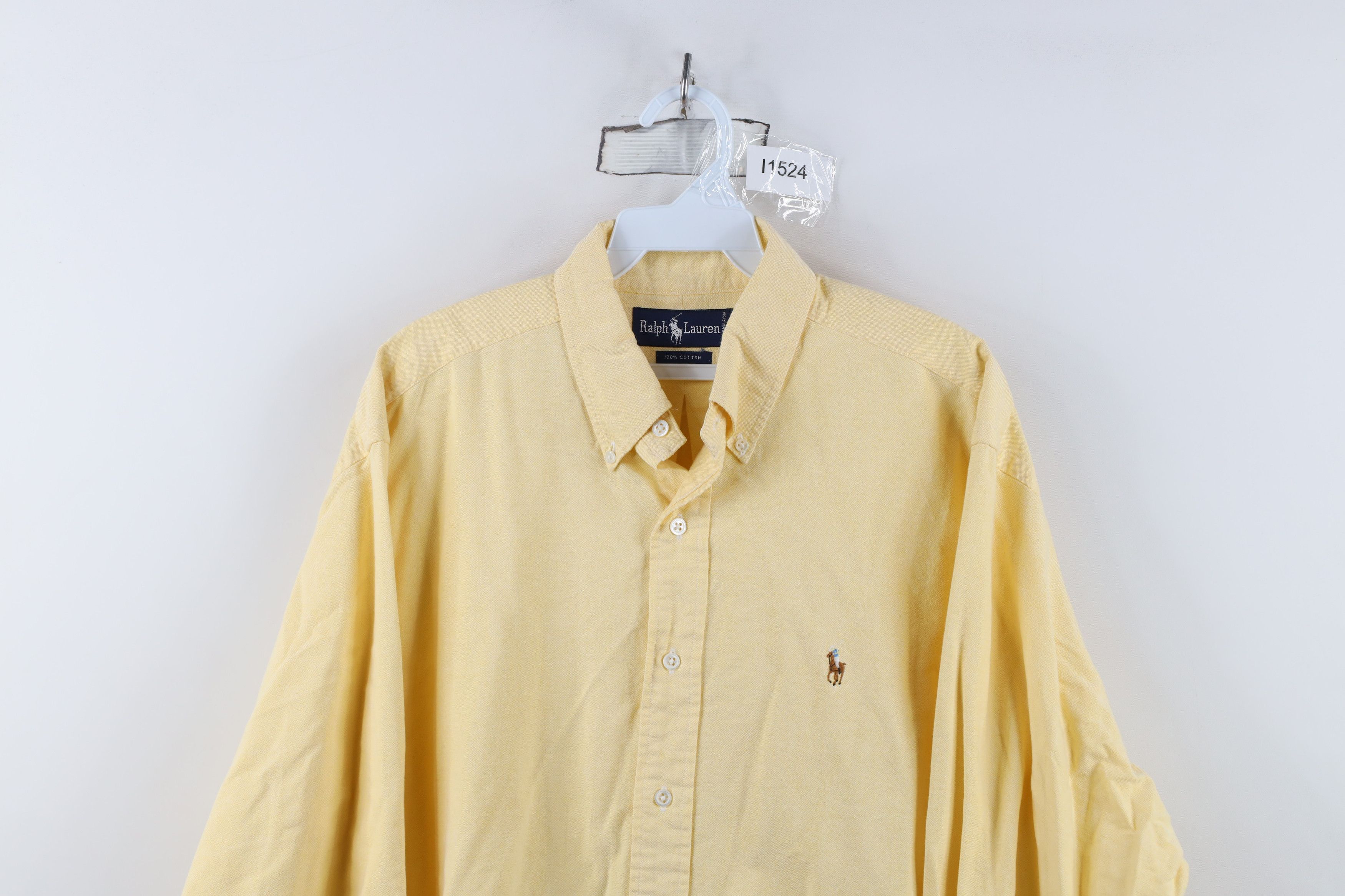 Ralph Lauren Vintage 90s Ralph Lauren Oxford Collared Button Down Shirt Size US M / EU 48-50 / 2 - 2 Thumbnail