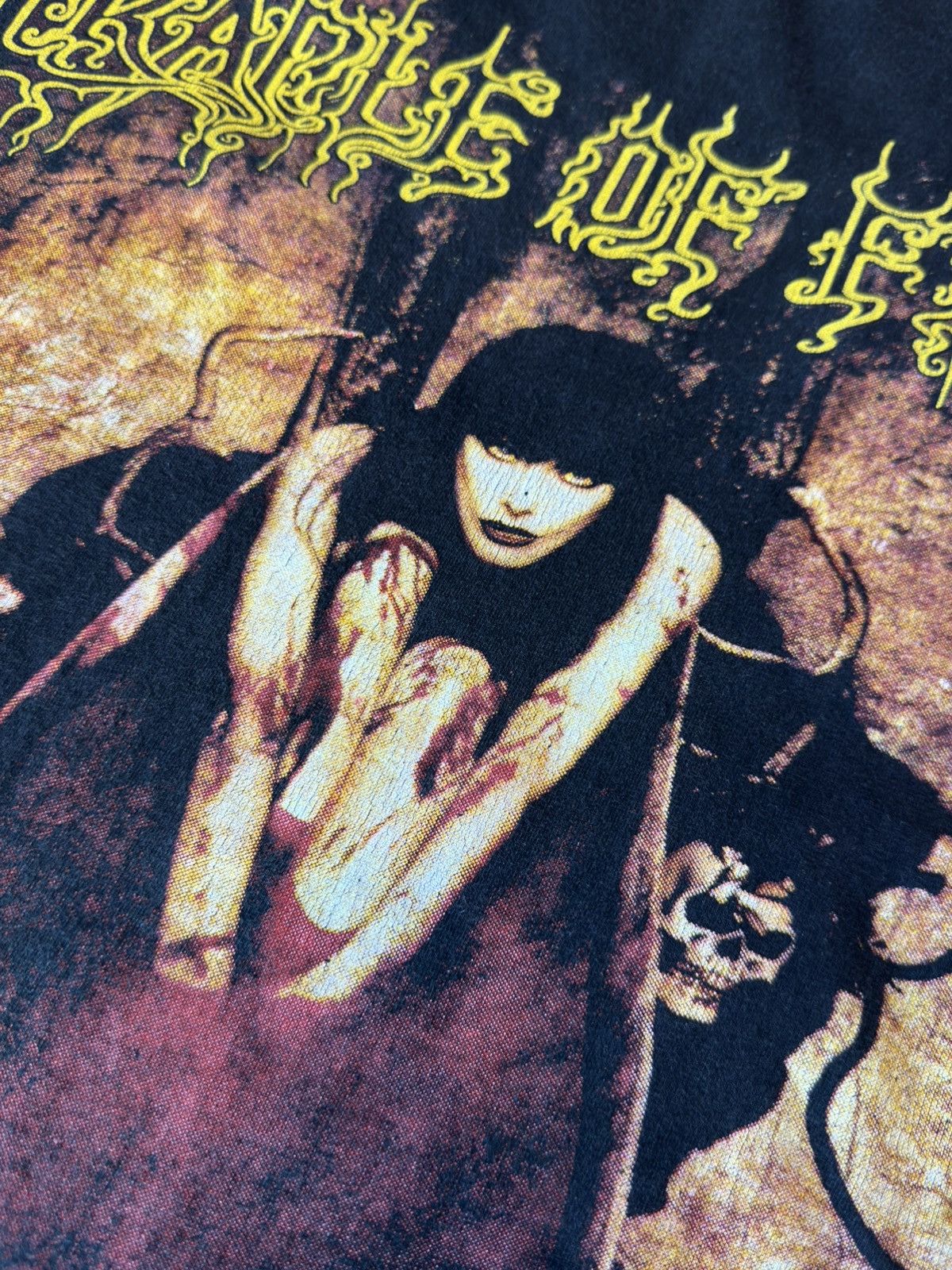 Band Tees 00s CRADLE OF FILTH Band Tshirt Size US L / EU 52-54 / 3 - 6 Thumbnail