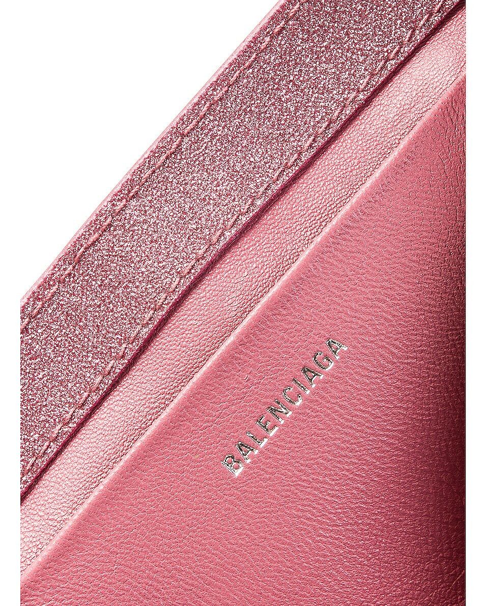 Balenciaga o1y0625 Size : OS / Glitter Handbag in Pink Size ONE SIZE - 3 Thumbnail