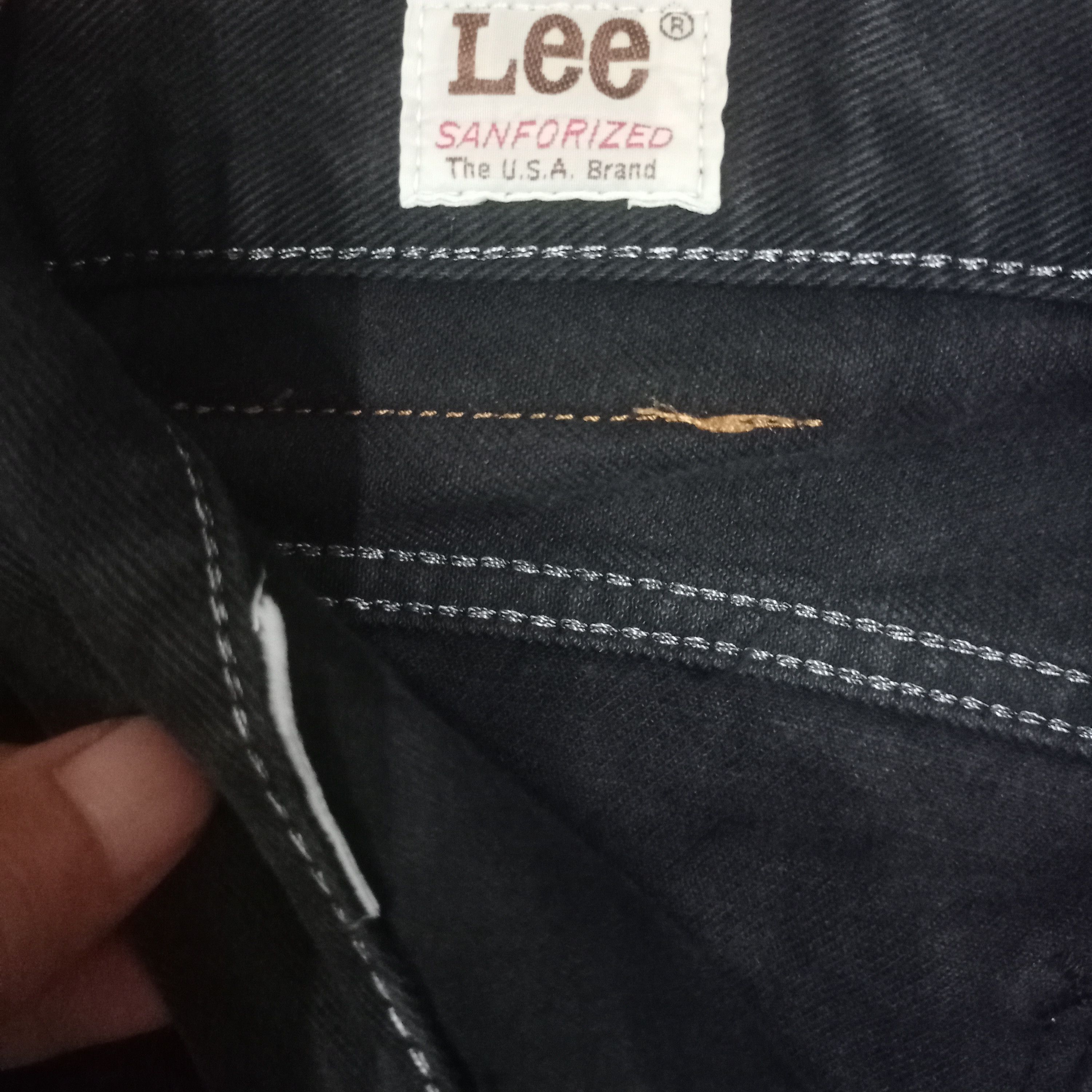Lee Vintage Lee Riders Sanforized Loose Black Jeans 32x32 Size US 32 / EU 48 - 8 Thumbnail