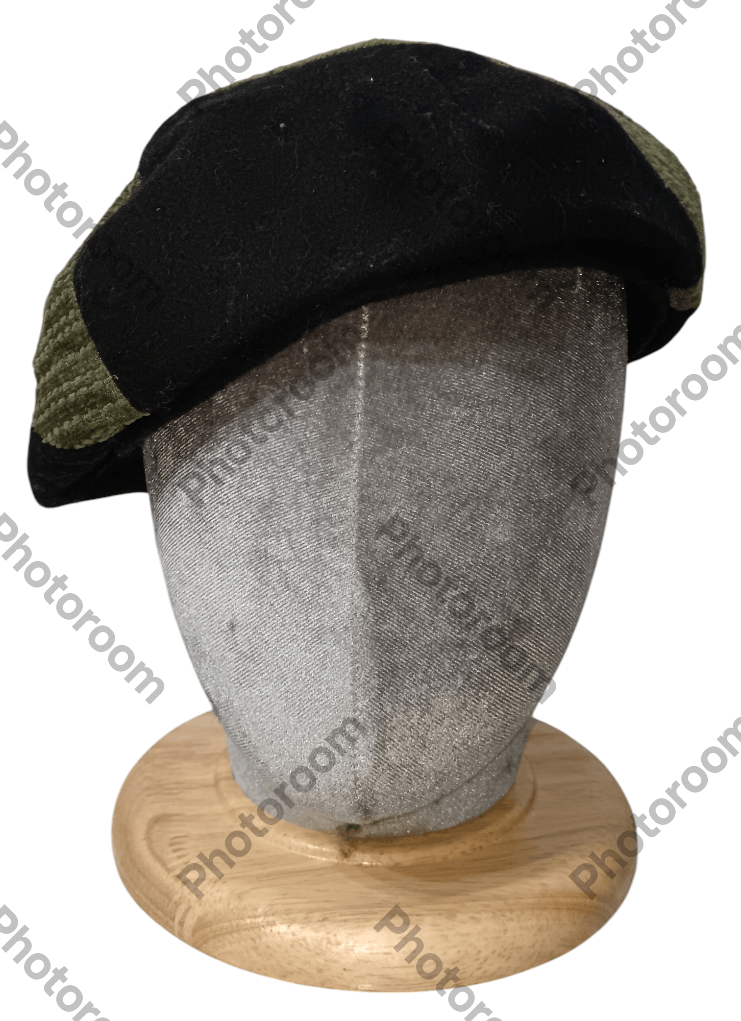 Japanese Brand POLCADOT PATCHWORK BERET HAT Size ONE SIZE - 1 Thumbnail
