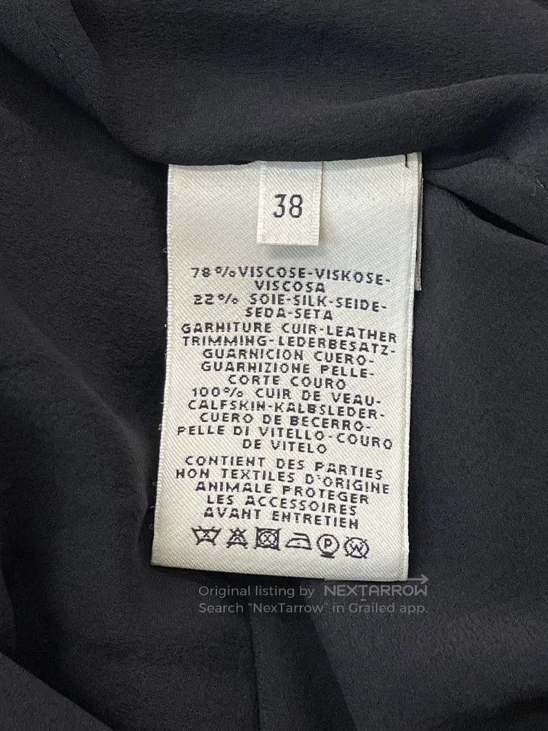Hermes Hermes Black Belted Long Dress. Size US 38 / EU 54 - 7 Thumbnail