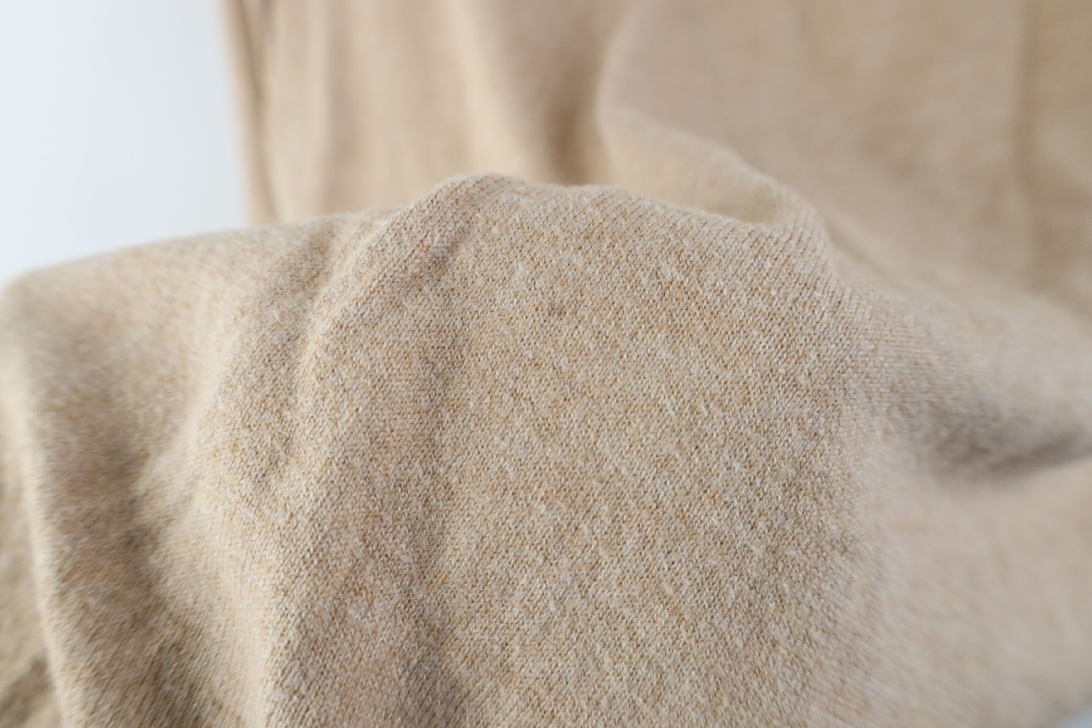 Ralph Lauren Vintage 90s Ralph Lauren Pima Cotton Knit Sweater Beige Size US M / EU 48-50 / 2 - 6 Thumbnail