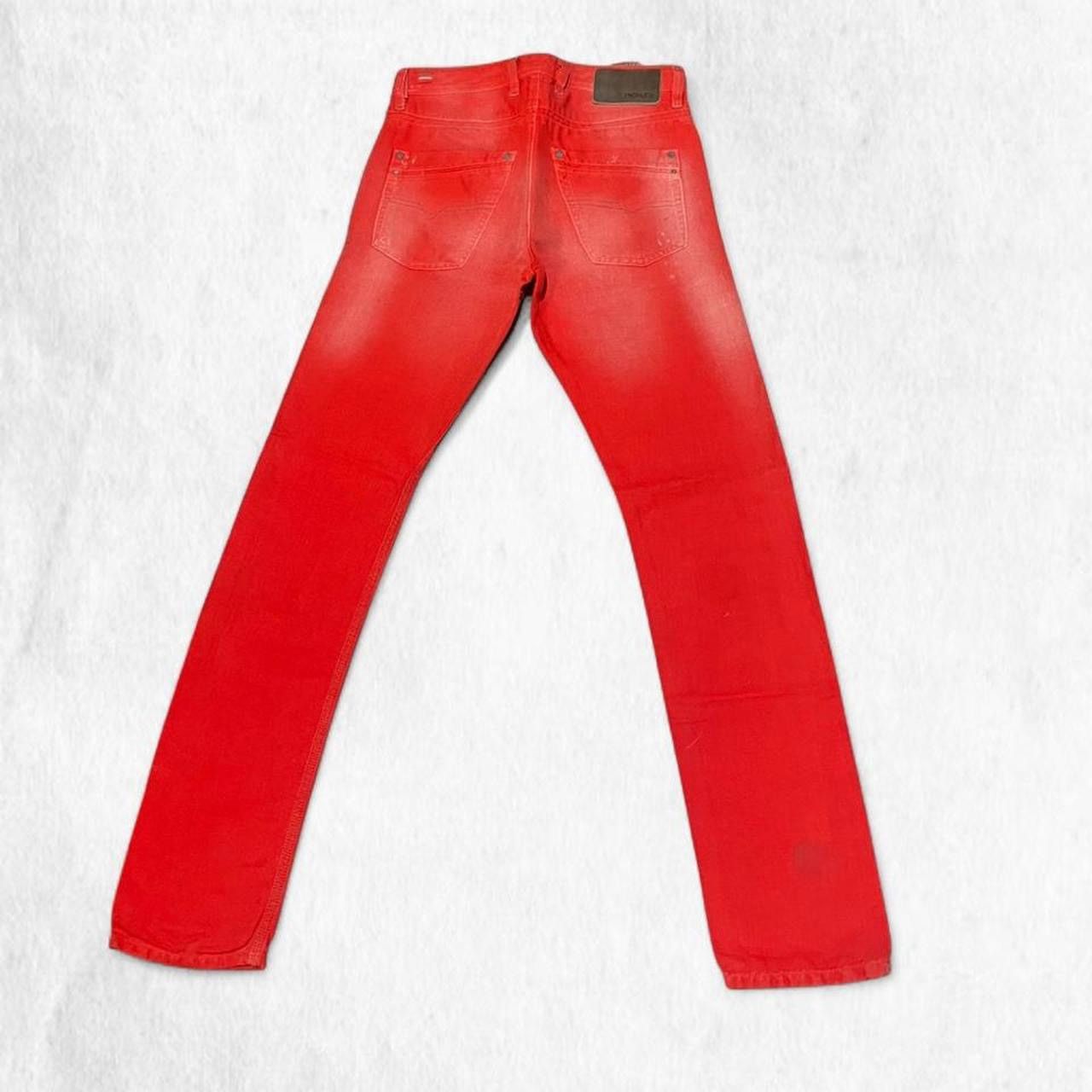 Diesel Diesel archival Vintage KRAYVER red denim overdyed Size US 27 - 6 Thumbnail