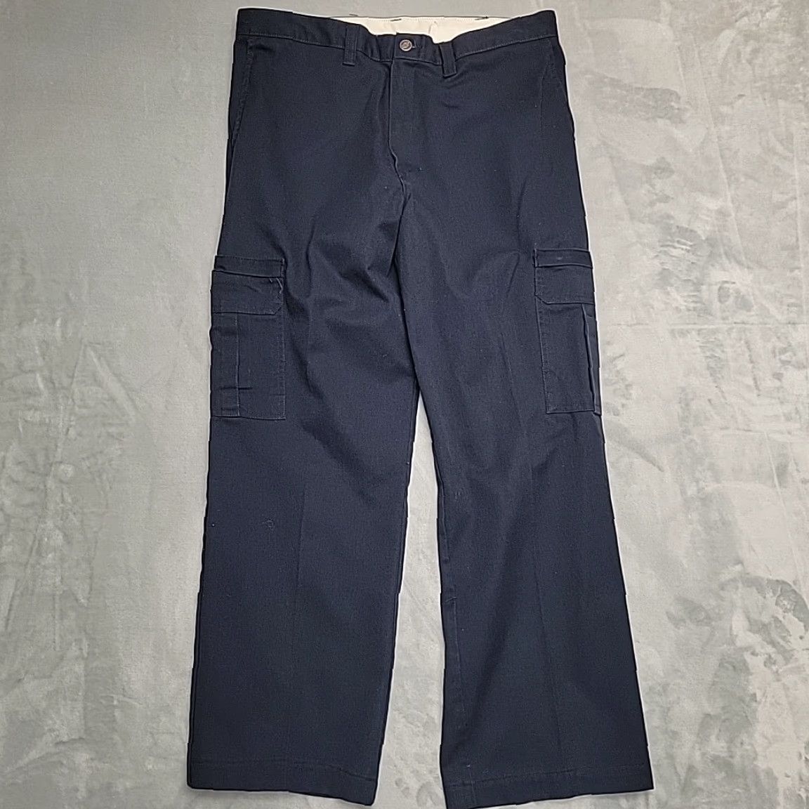 Dickies VINTAGE Dickies Pants Men 36x34 Blue Cargo Pocket Utility Workwear Retro Classic Pants Mens Blue Cargo Pocket Dickies 36 34 Utility Workwear Modern? Size US 36 / EU 52 - 2 Thumbnail
