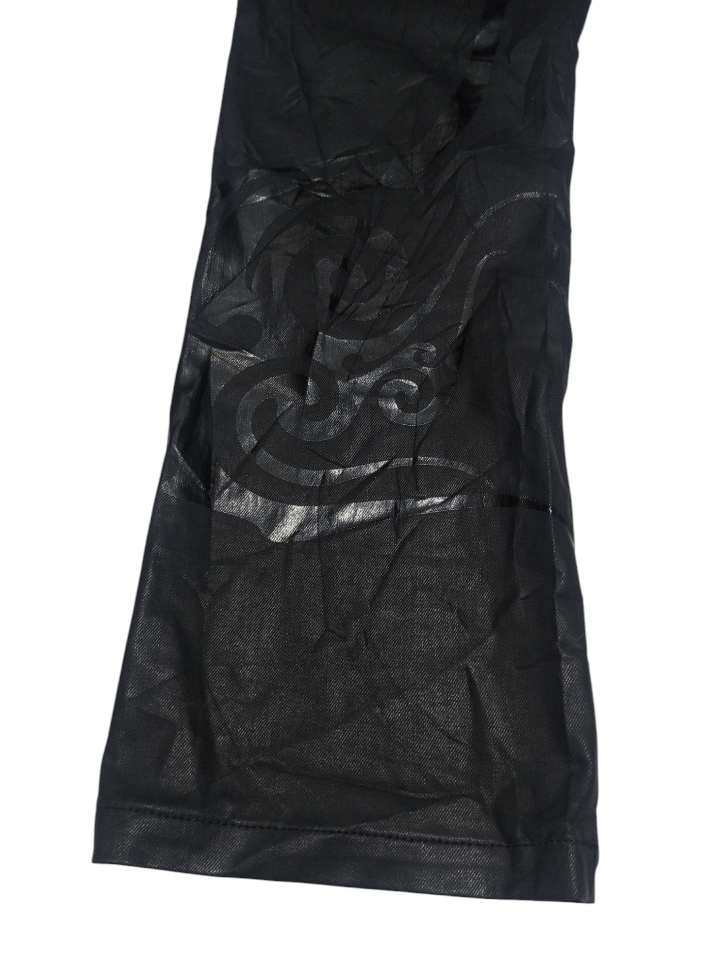 20471120 Vintage peacemaker tribal black on black wax denim Size US 29 - 9 Thumbnail