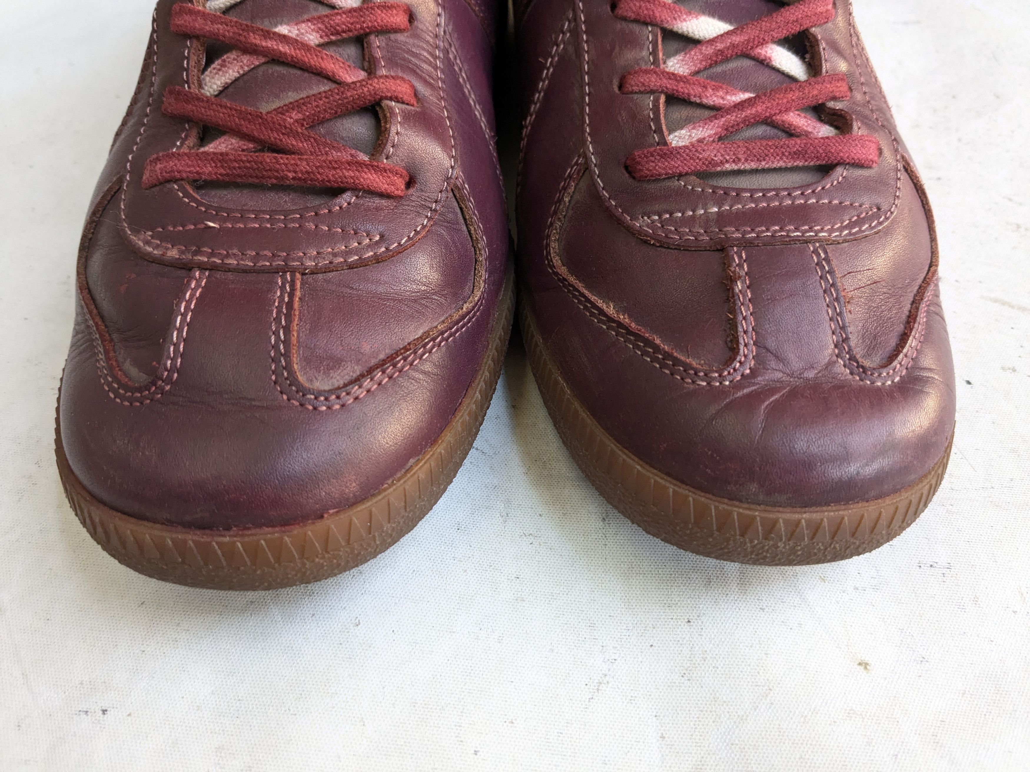 Maison Margiela Maison Margiela Replica GAT Red 8 41 SS09 Low Leather Size US 8 / EU 41 - 3 Thumbnail