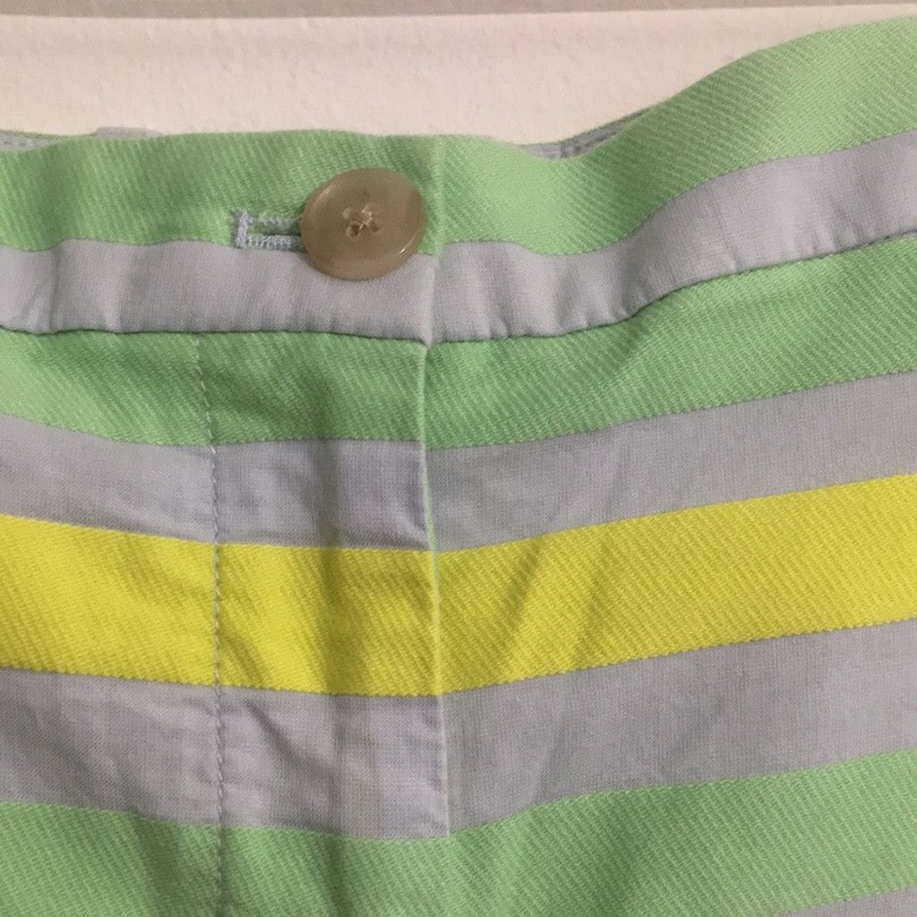 Gap Gap Green and Yellow Striped Stretch Jeans: Size 4 Size 27" / US 4 / IT 40 - 4 Thumbnail