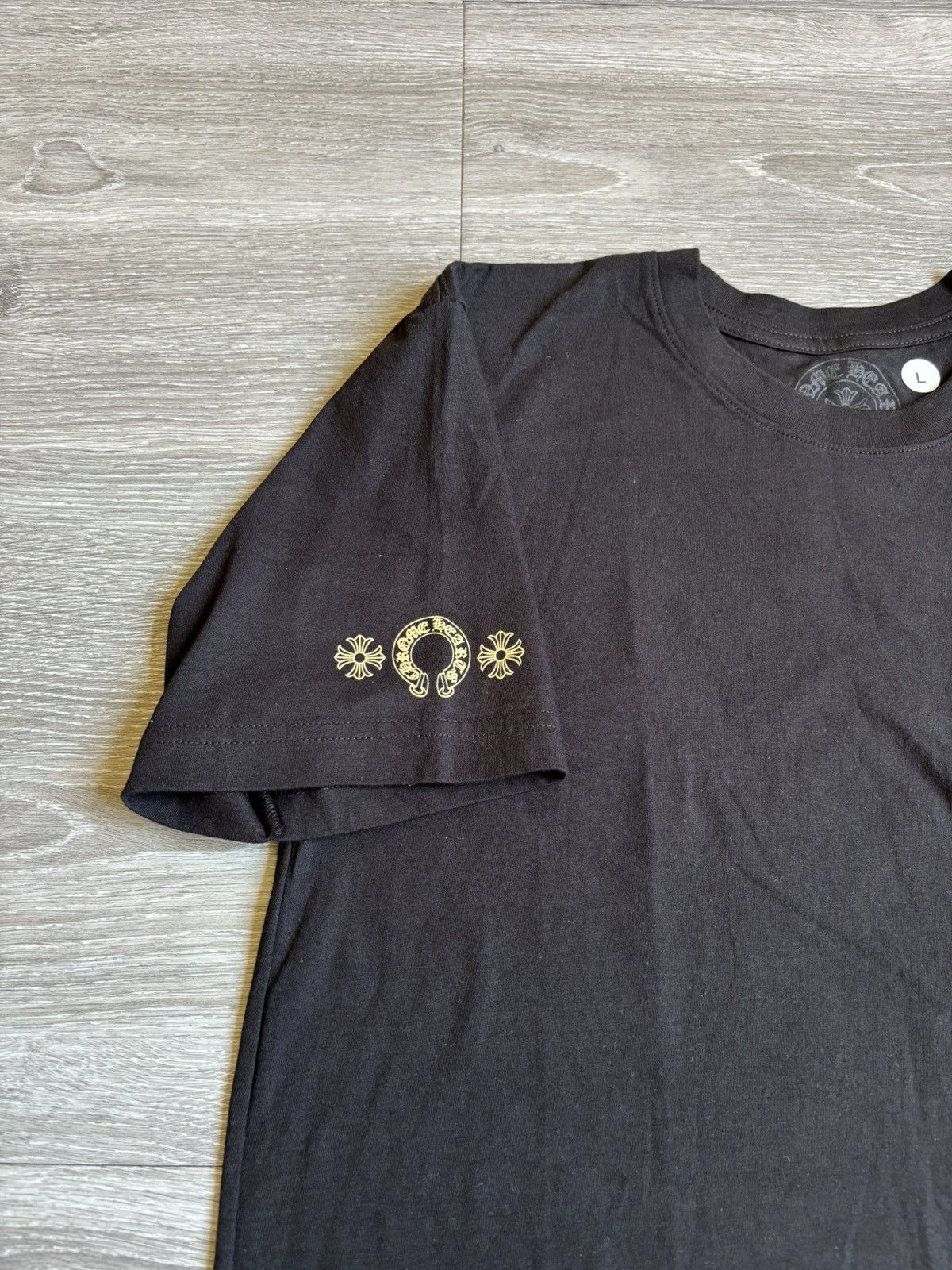 Chrome Hearts Chrome Hearts Camo Horseshoe Tee Size US L / EU 52-54 / 3 - 6 Thumbnail