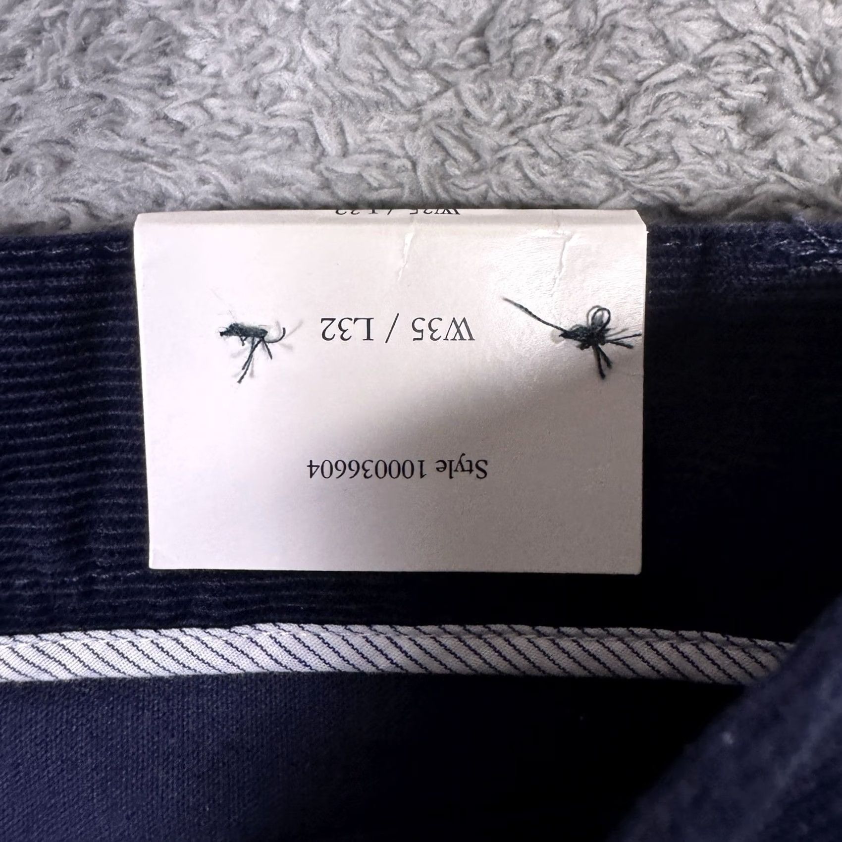 Brooks Brothers Brooks Brothers Pants Mens 35x32 Corduroy Slim Trouser Chino 5 Pocket Blue Size US 35 - 5 Thumbnail