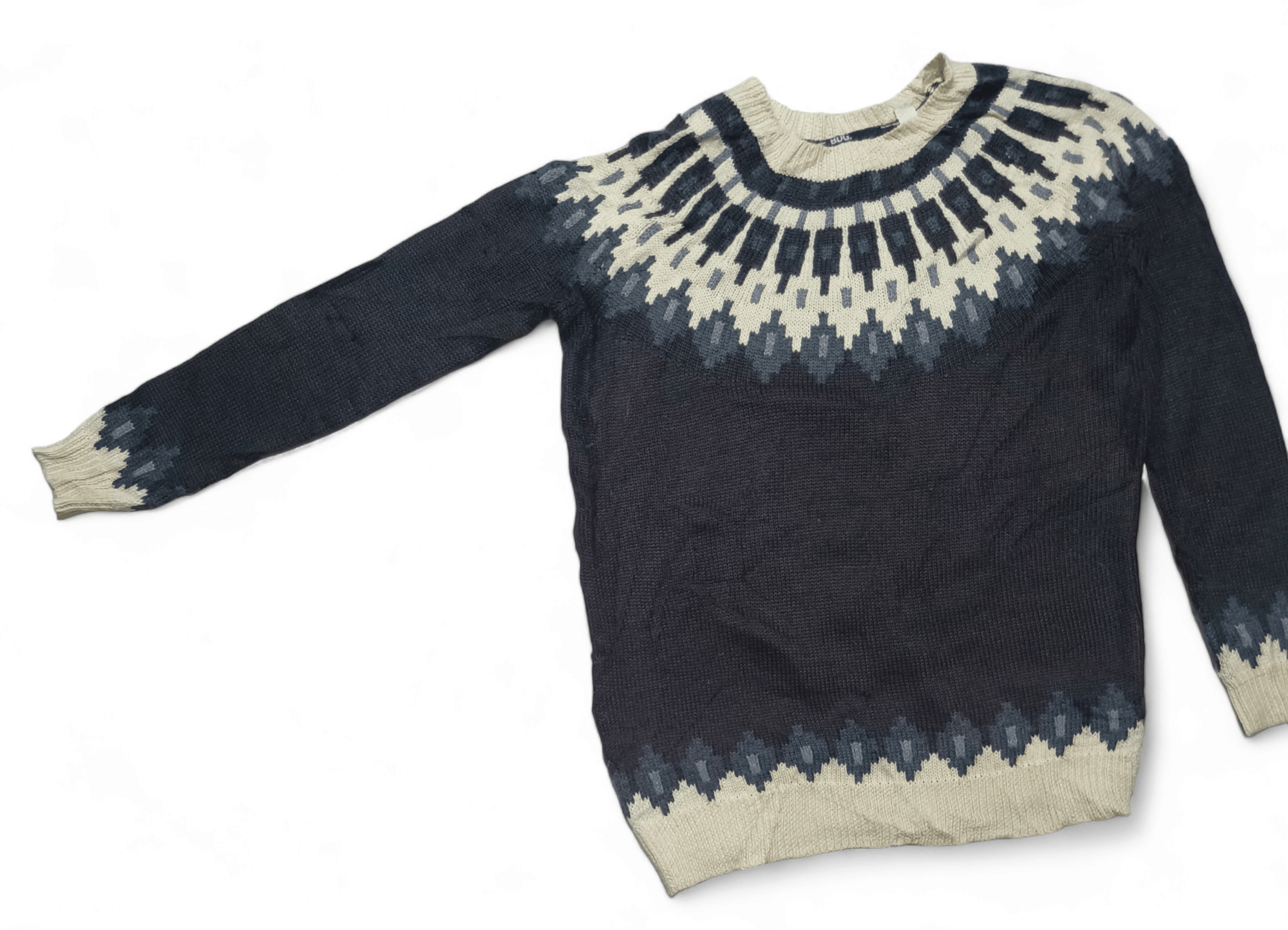 Bdg Vintage BDG Ethnic Motifs Pattern Knit Crewneck Sweater Size XS / US 0-2 / IT 36-38 - 3 Thumbnail