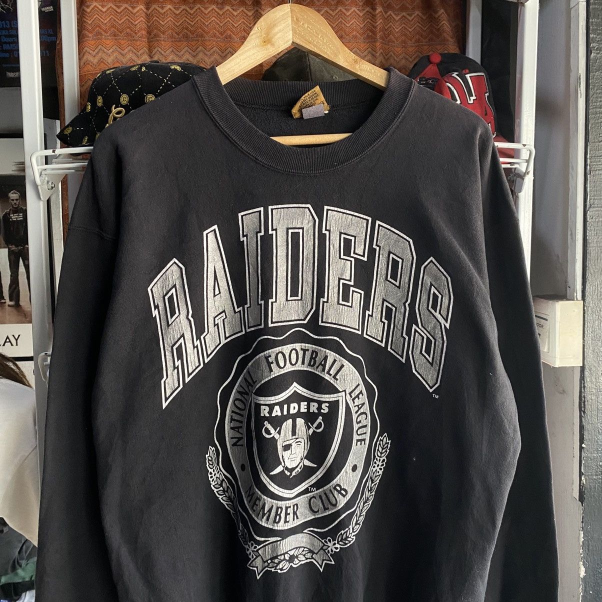 Nutmeg Vintage Los Angeles Raiders Nutmeg Crewneck Sweatshirts USA Size US XL / EU 56 / 4 - 3 Thumbnail