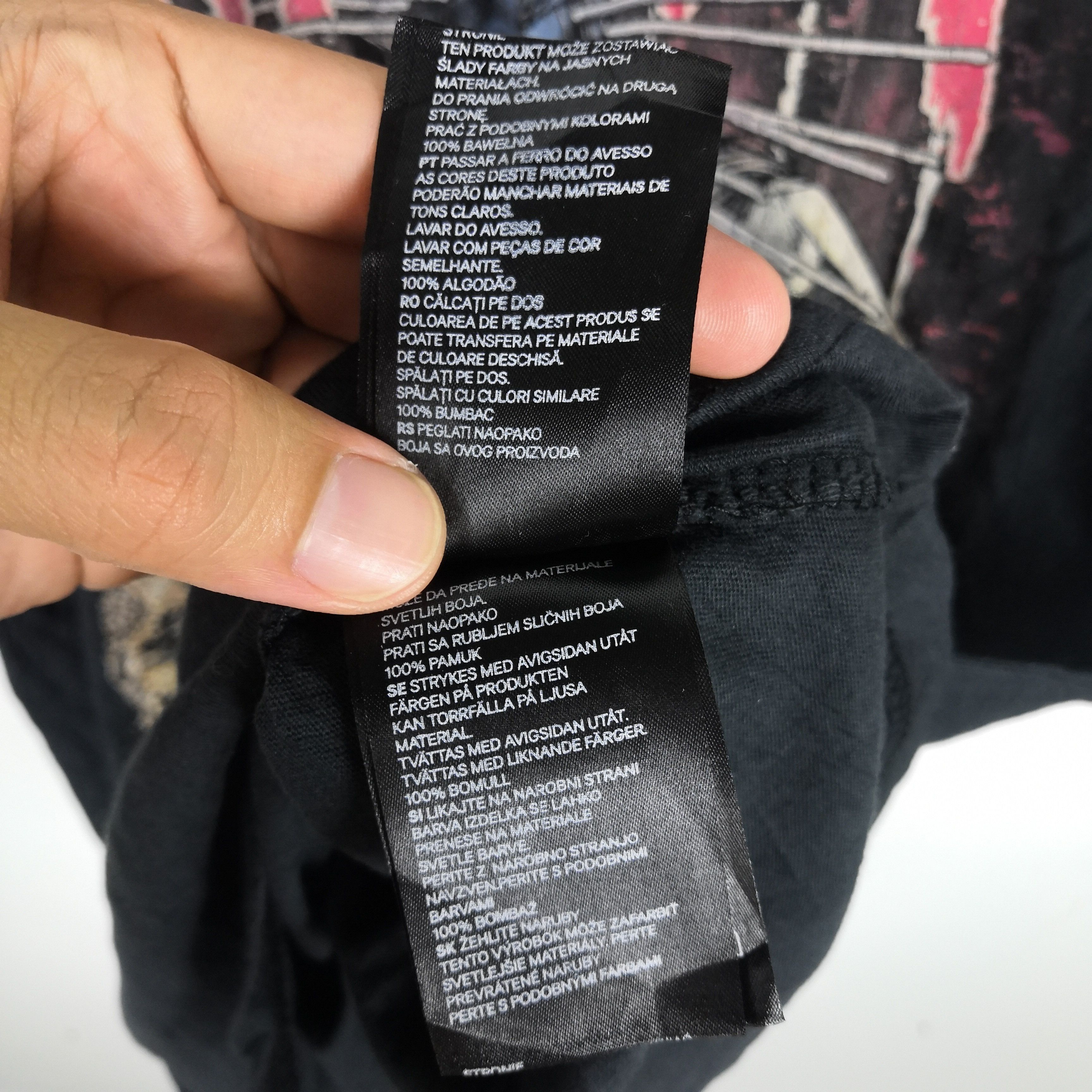 Band Tees Vintage Y2K Slipknot T-Shirt Concert Rock Band By H&M Tees Size US S / EU 44-46 / 1 - 6 Thumbnail