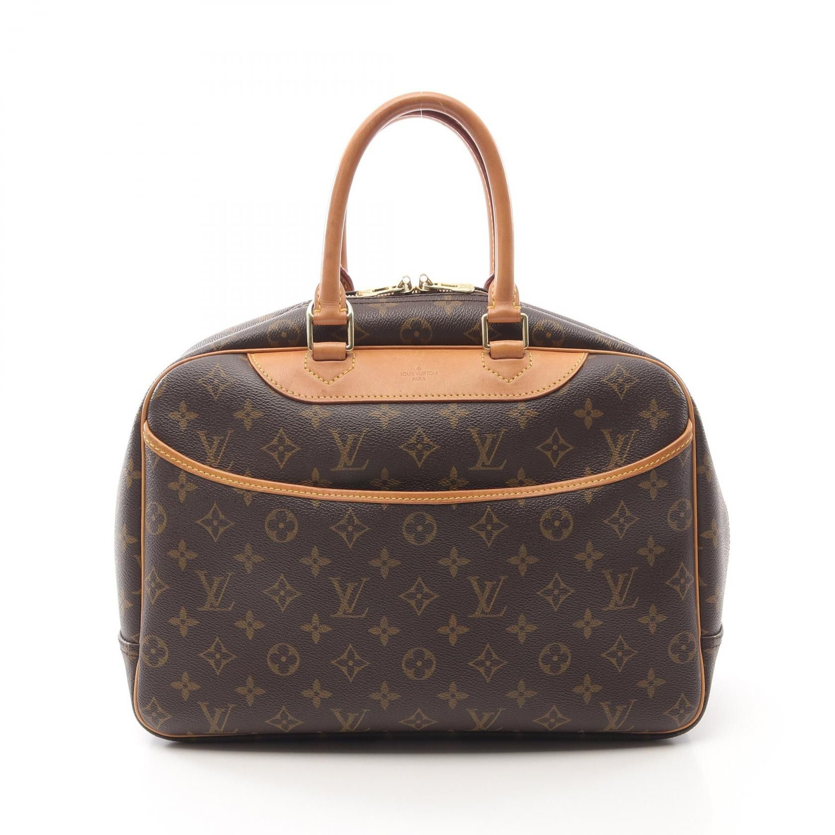 Louis Vuitton Louis Vuitton Louis Vuitton Deauville Monogram Handbag Canvas Handbag M47270 Size ONE SIZE - 1 Thumbnail