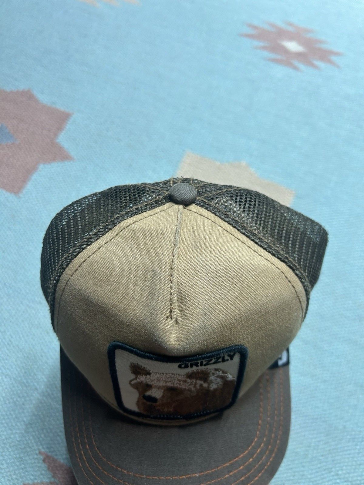 Goorin Bros. Goorin Bros trucker hat grizzly bear patch animal snapback Size ONE SIZE - 4 Thumbnail