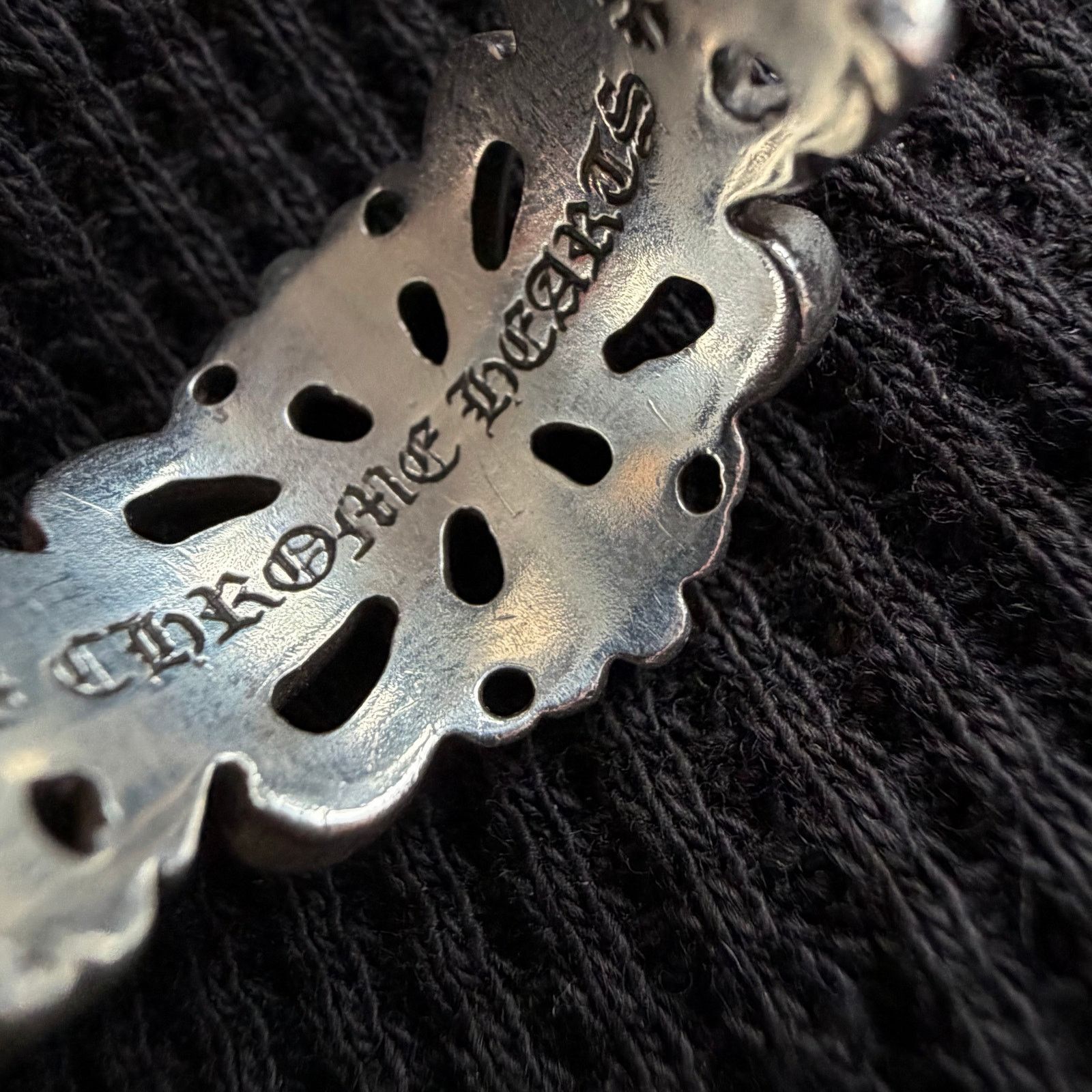 Chrome Hearts Chrome Hearts Open Floral Ring Aftermarket Diamond Size ONE SIZE - 9 Thumbnail