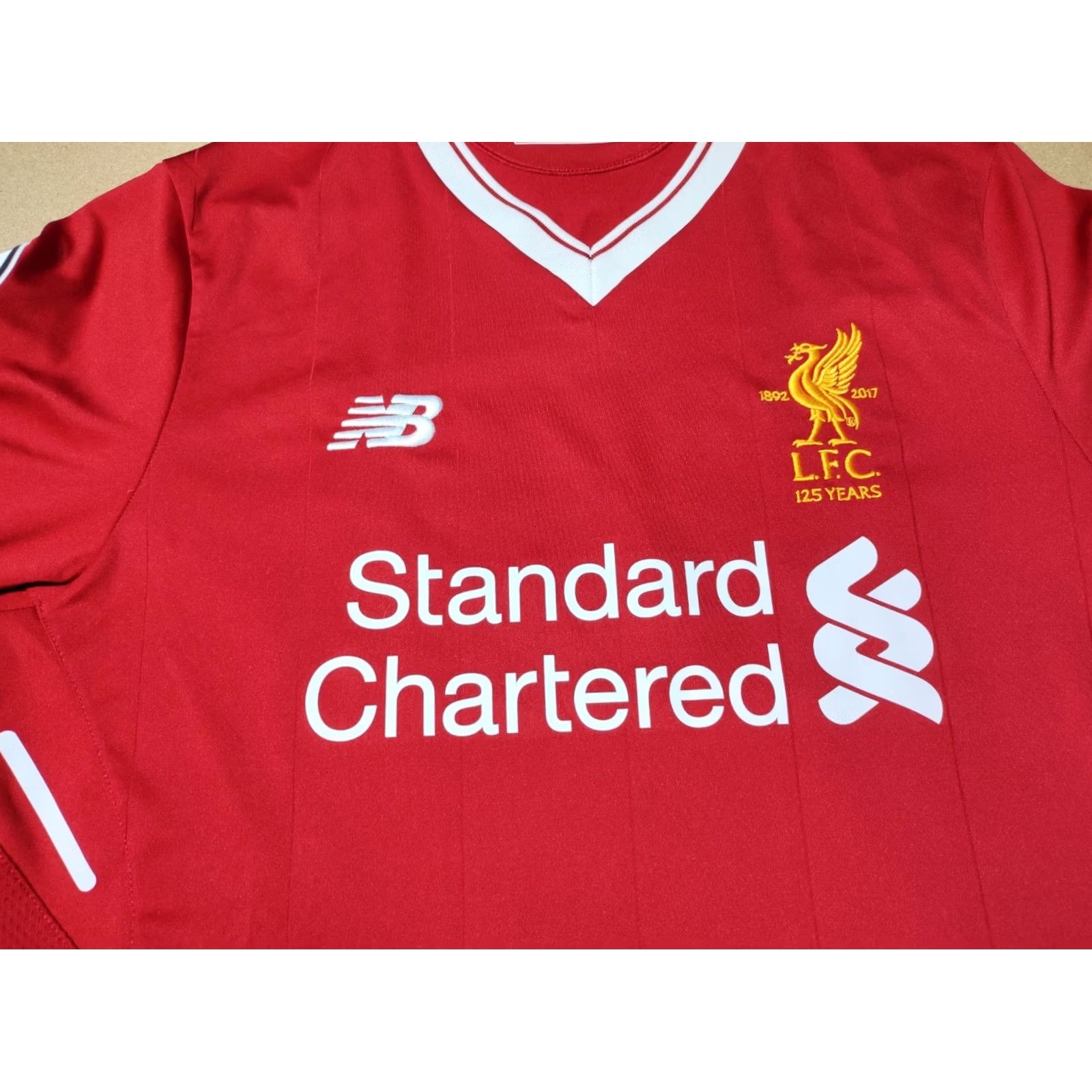 New Balance New Balance Jersey Mane #19 Size S Red 2017-2018 NFL Football Soccer T-Shirt NB 125 Years Vintage? Size US S / EU 44-46 / 1 - 7 Thumbnail