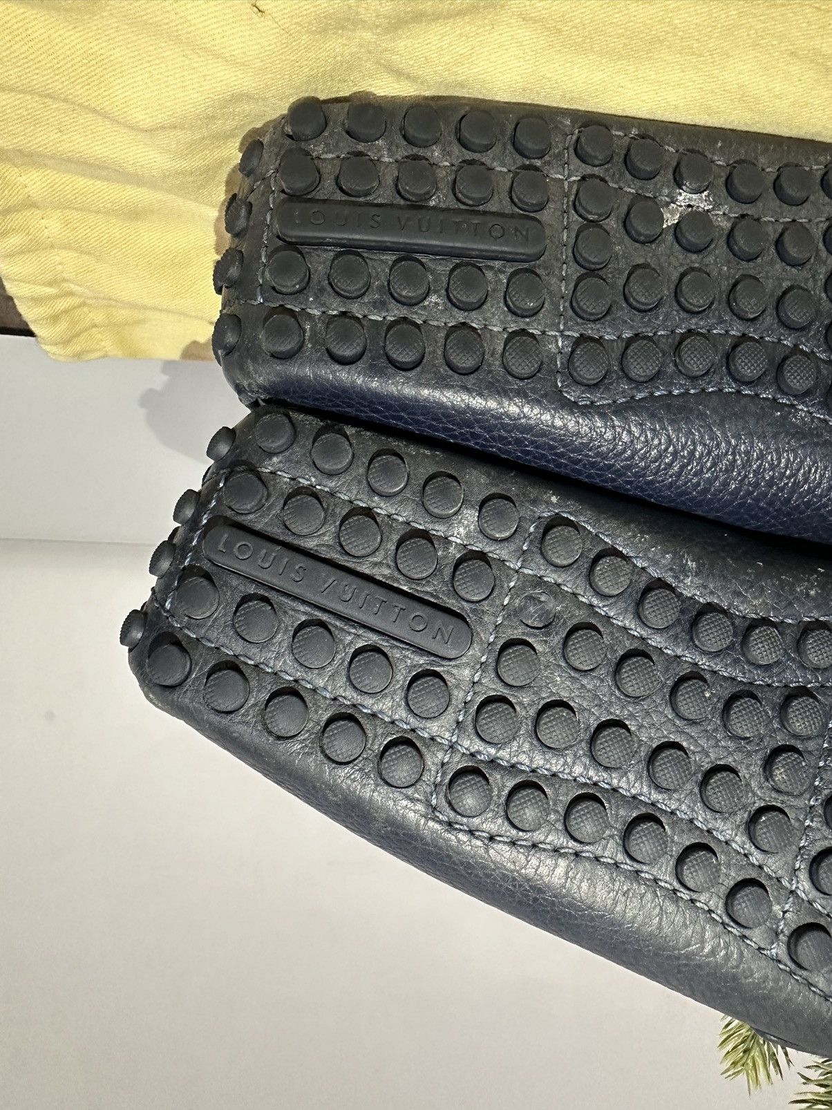 Louis Vuitton Navy Blue Mocasines Size US 11.5 / EU 44-45 - 11 Thumbnail