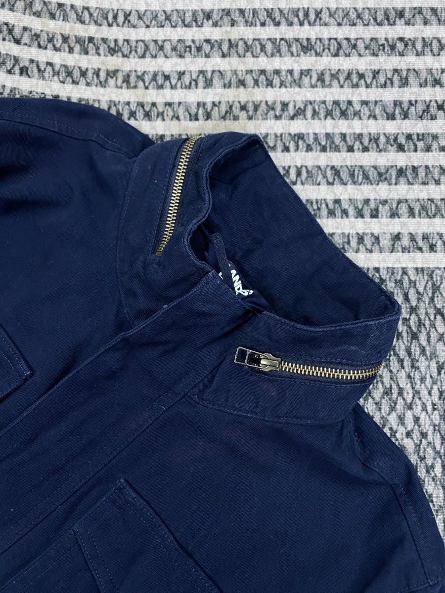 Lands' End Vintage Lands’ End Navy Blue Utility Field Zipper Jacket Size US M / EU 48-50 / 2 - 9 Thumbnail