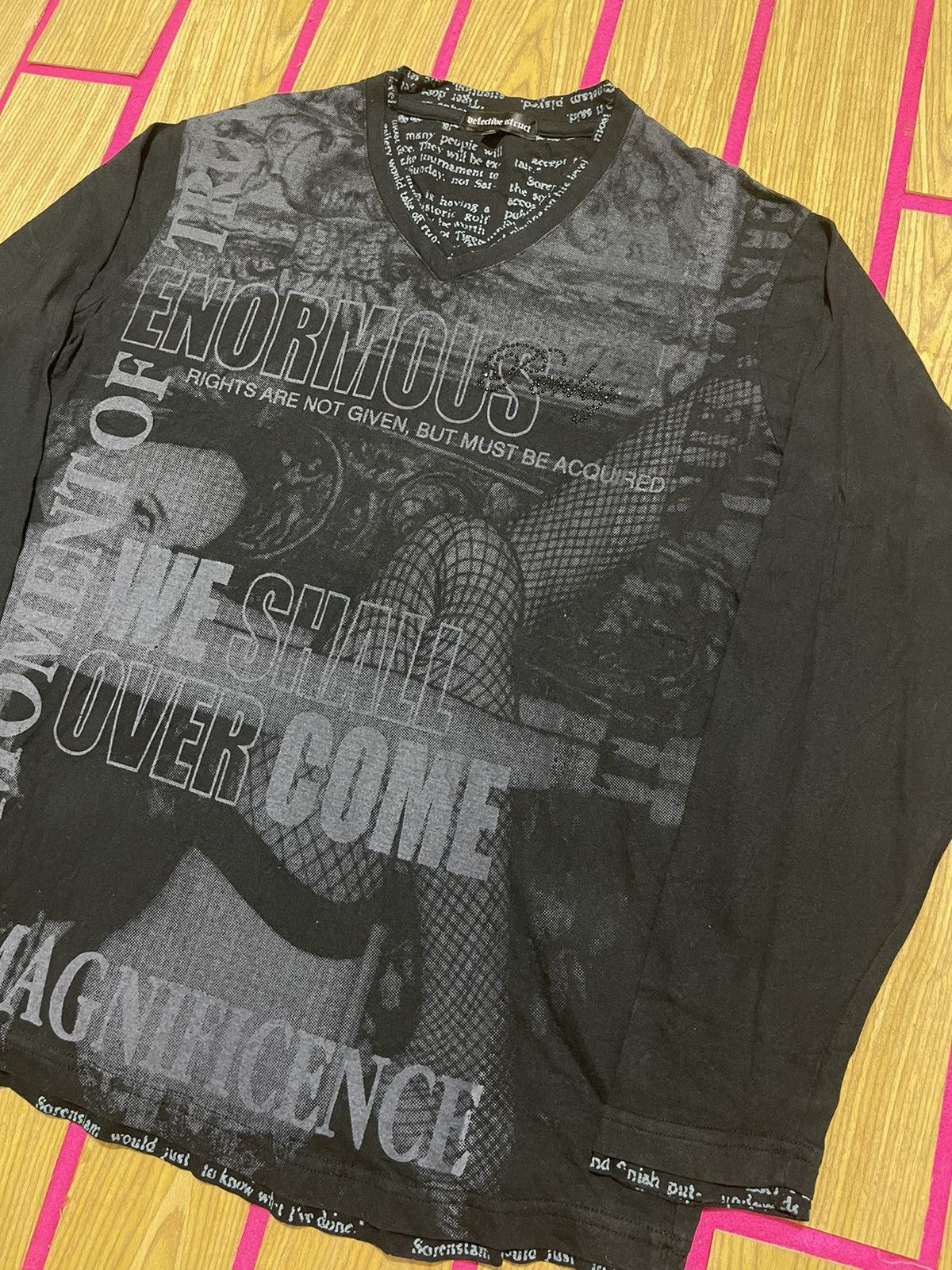 If Six Was Nine Y2K DELECTIBE STRUCT long sleeve tshirt Size US M / EU 48-50 / 2 - 2 Thumbnail