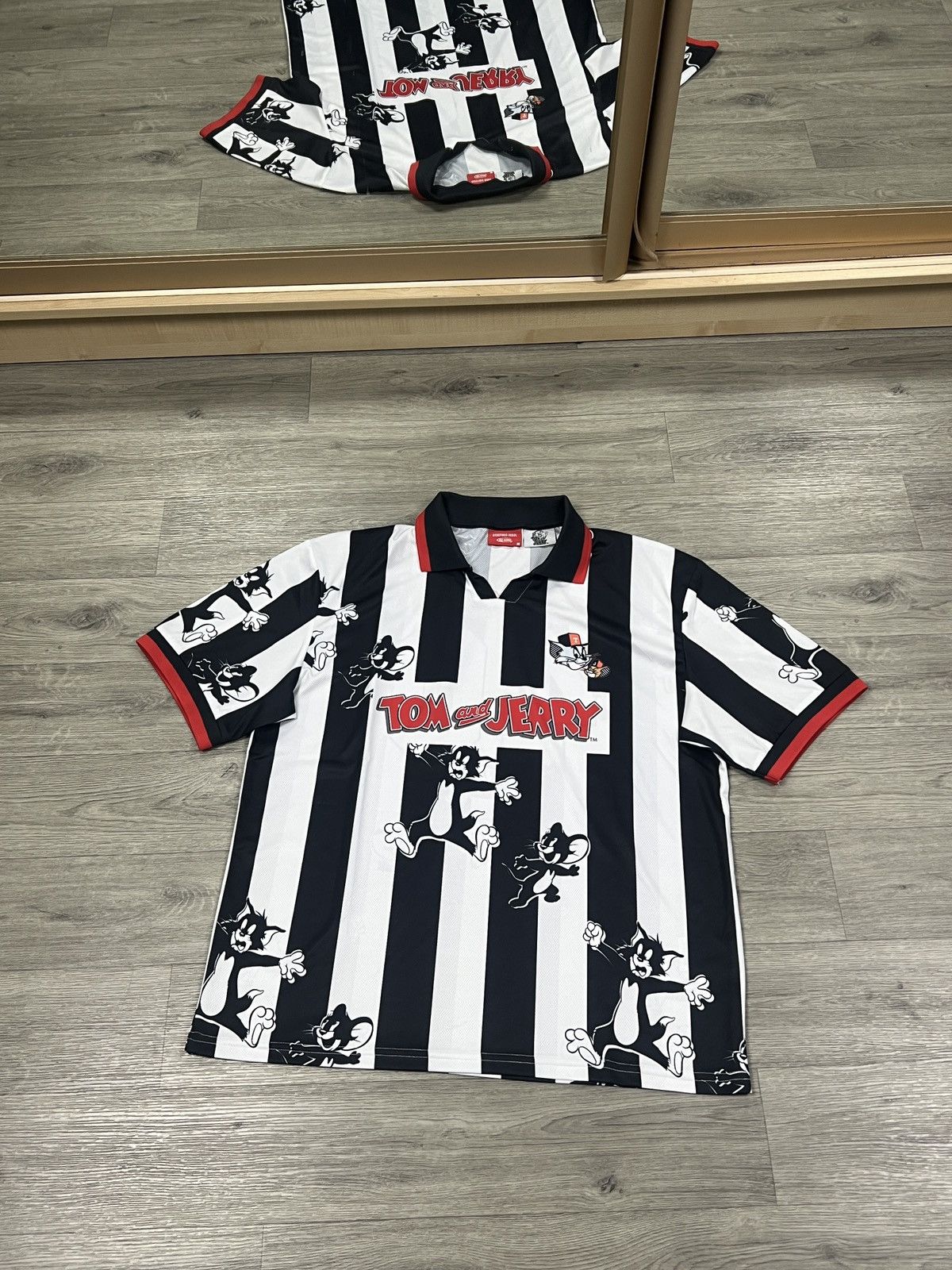 Other Redefined Rebel Tom and Jerry Striped Polo Oversized Jersey Size US M / EU 48-50 / 2 - 1 Thumbnail