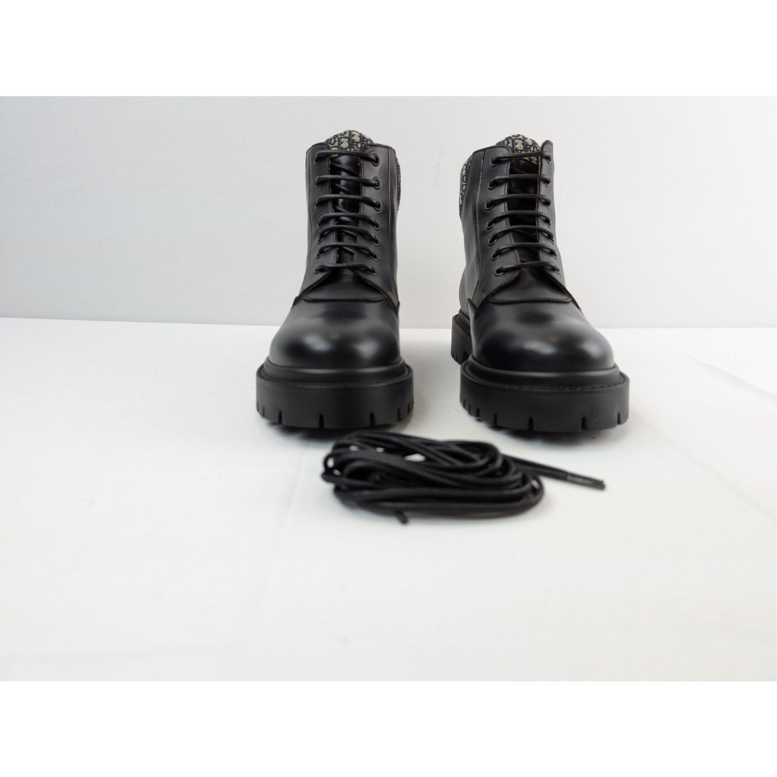 Dior o1rshd1 Oblique jacquard Explorer III Ankle Boot in black Size US 8.5 / EU 41-42 - 10 Thumbnail