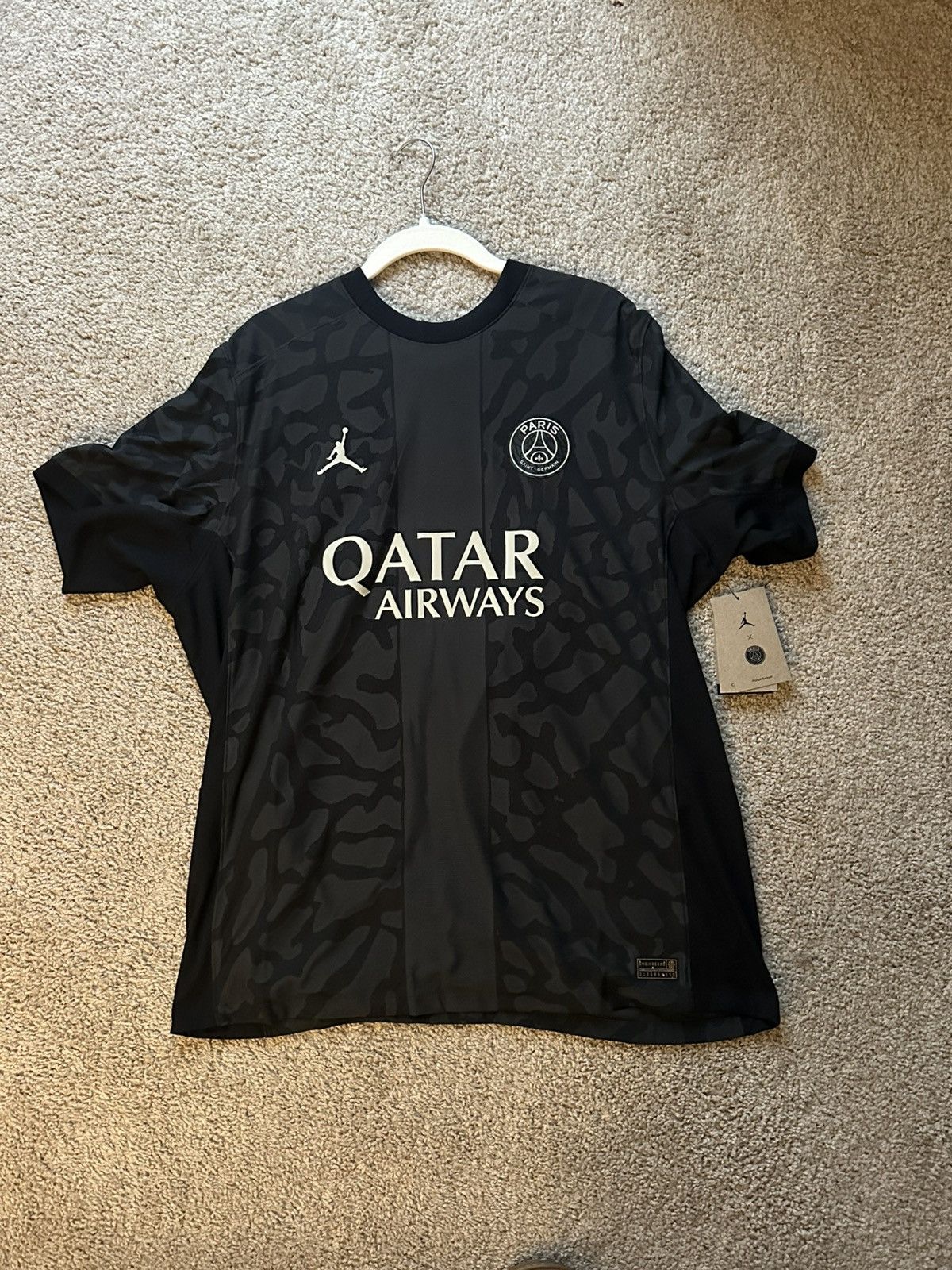 Nike パリ・サンジェルマン MBAPPÉ 29 シャツ 黒 PSG Football T-Shirt/Jersey Kylian Mbappe #29 Youth Size M