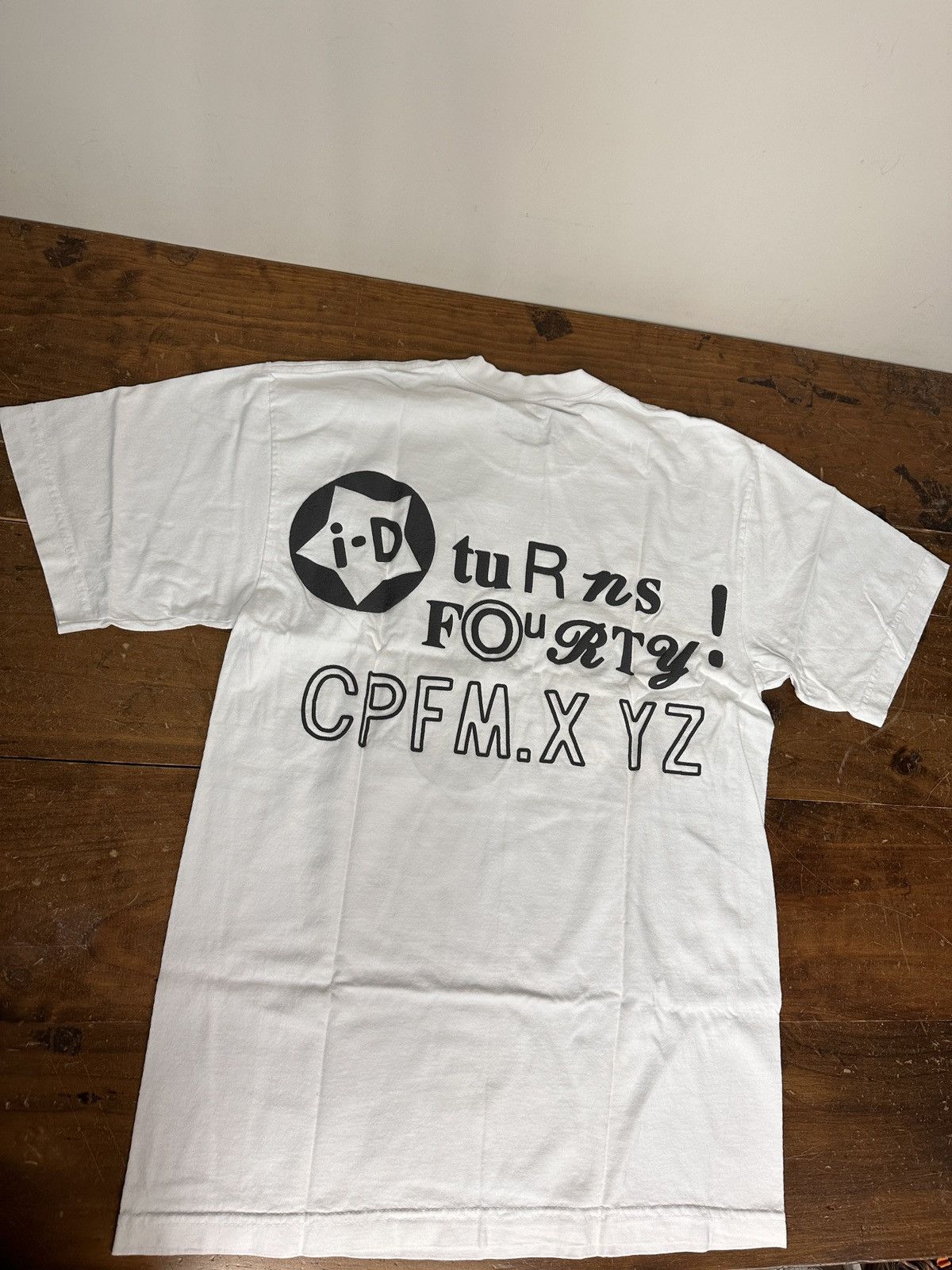 Cactus Plant Flea Market × Dover Street Market CPFM X Dover Street i-D 40 Year Anniversary Tee Size US M / EU 48-50 / 2 - 2 Thumbnail