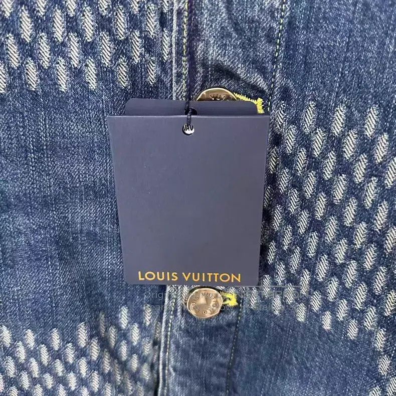 Louis Vuitton Louis Vuitton Nigo co-branded full-print denim jacket Size US S / EU 44-46 / 1 - 5 Thumbnail