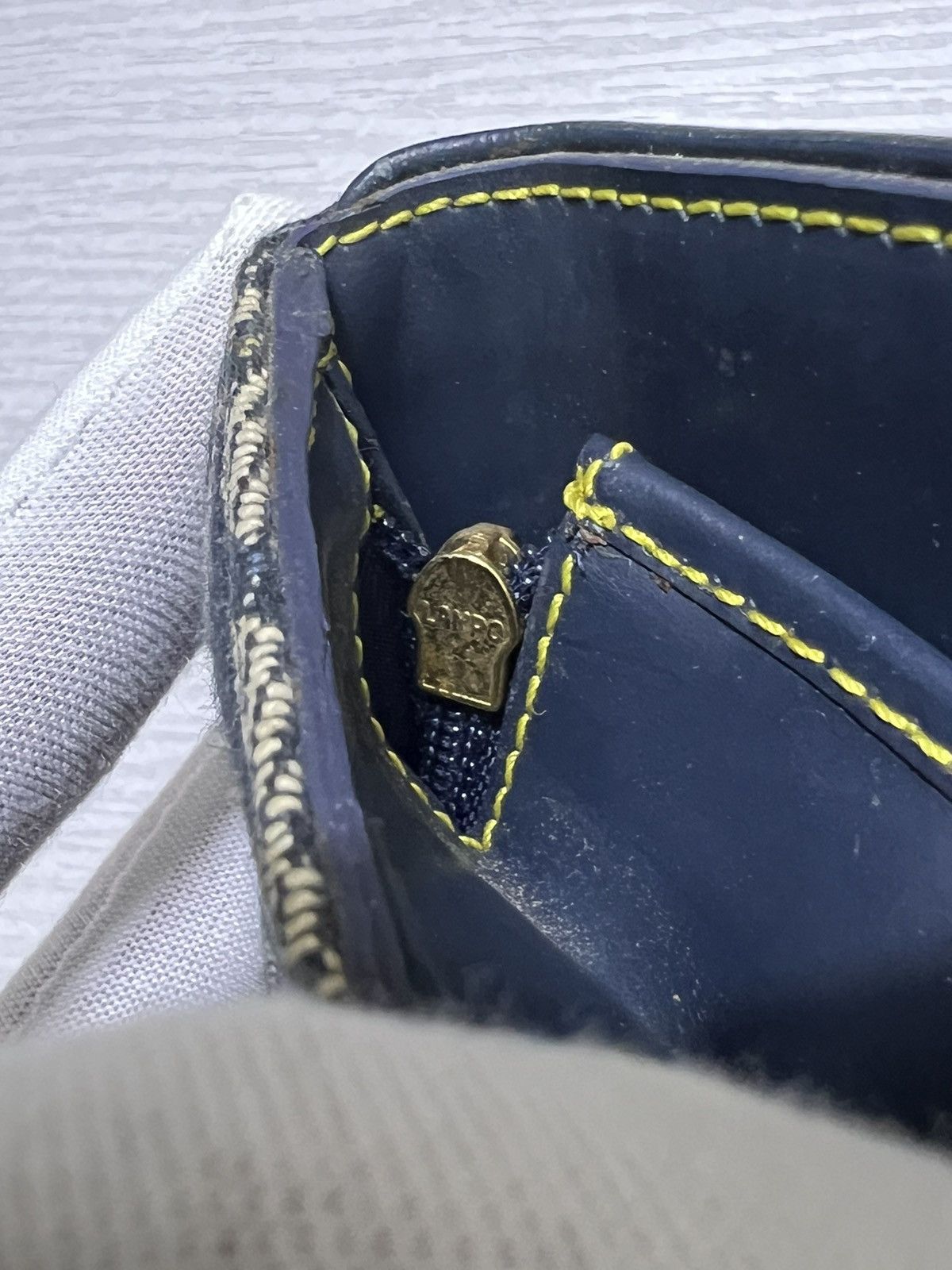 Christian Dior Monsieur Christian Dior - Monogram Trotter Saddle Flap Long Wallet Size ONE SIZE - 14 Thumbnail