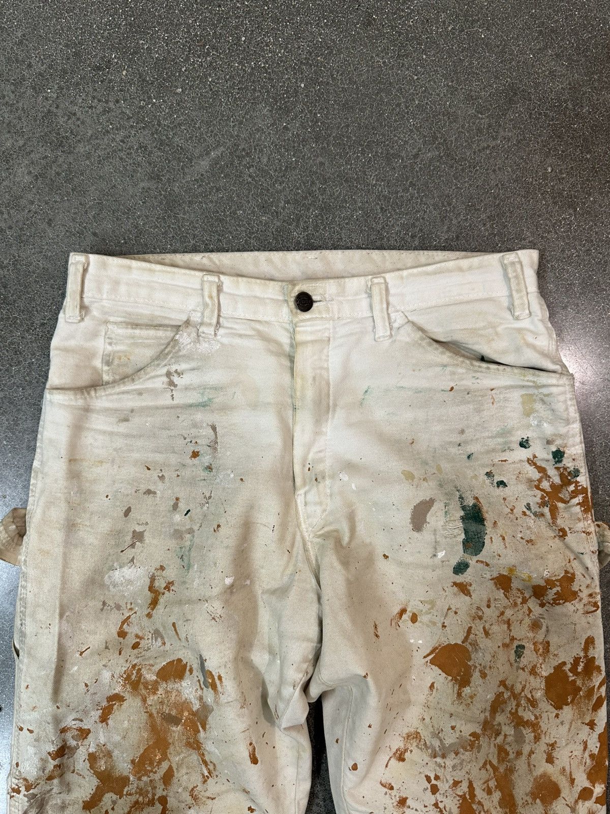 Dickies Vintage Dickies Paint Splatter Carpenter Pant Size US 32 / EU 48 - 2 Thumbnail