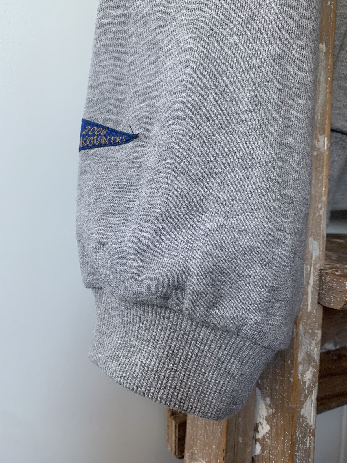 Kapital KAPITAL BIG BEAR HAPPY SOCKS GREY TOP SWT KNIT SWEATSHIRT Size US XL / EU 56 / 4 - 13 Thumbnail