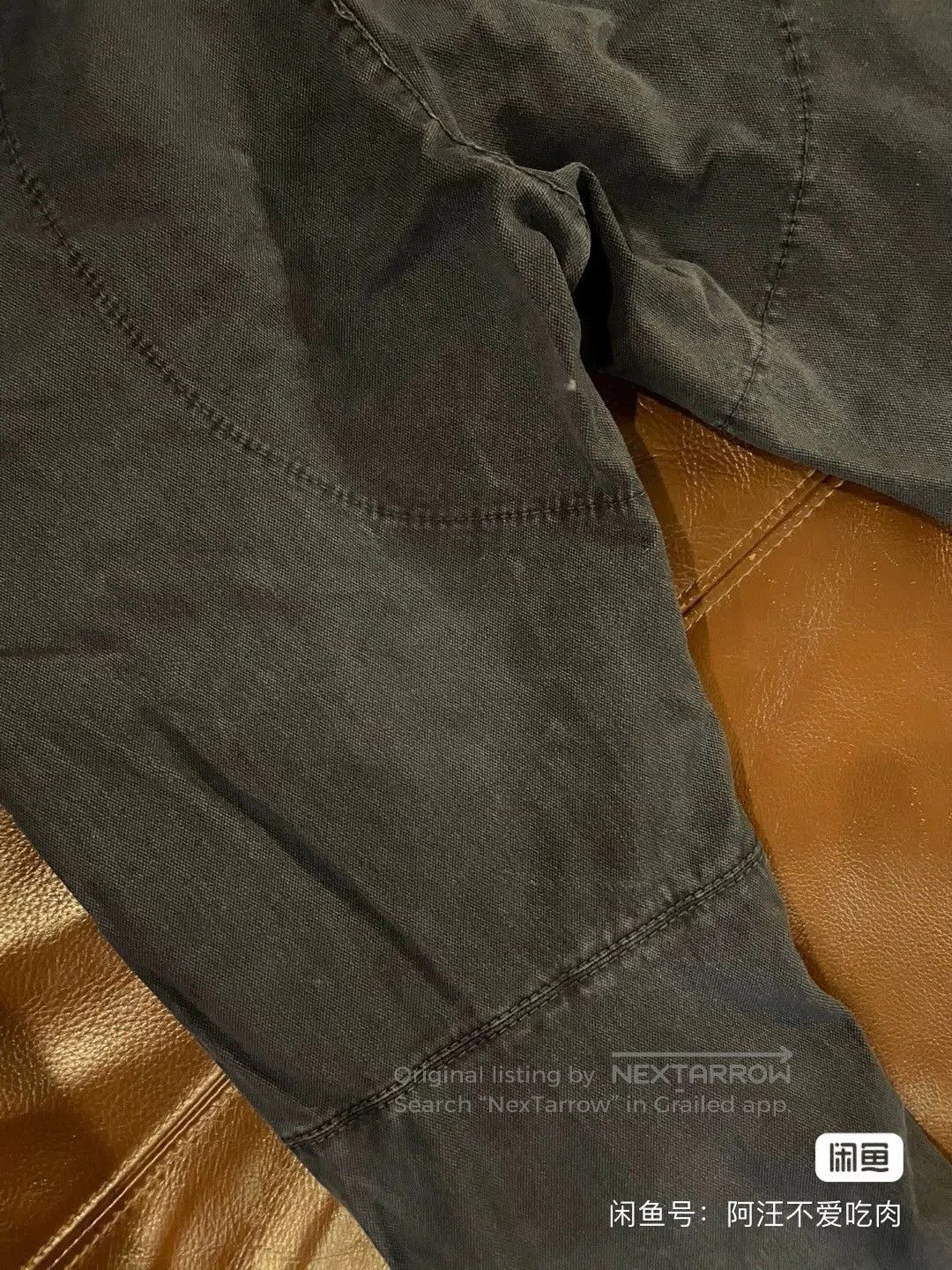 Dsquared2 dsquared2 deep blue motorcycle pants. Size US 31 - 4 Thumbnail