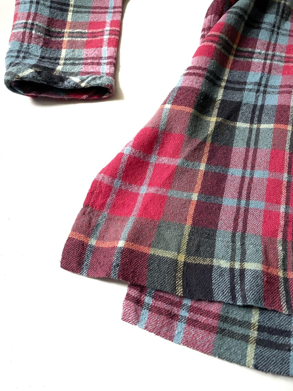 Umii 908 Umii 908 Wool Flannel Women Blouse Made In Japan Size 0/S Size S / US 4 / IT 40 - 4 Thumbnail