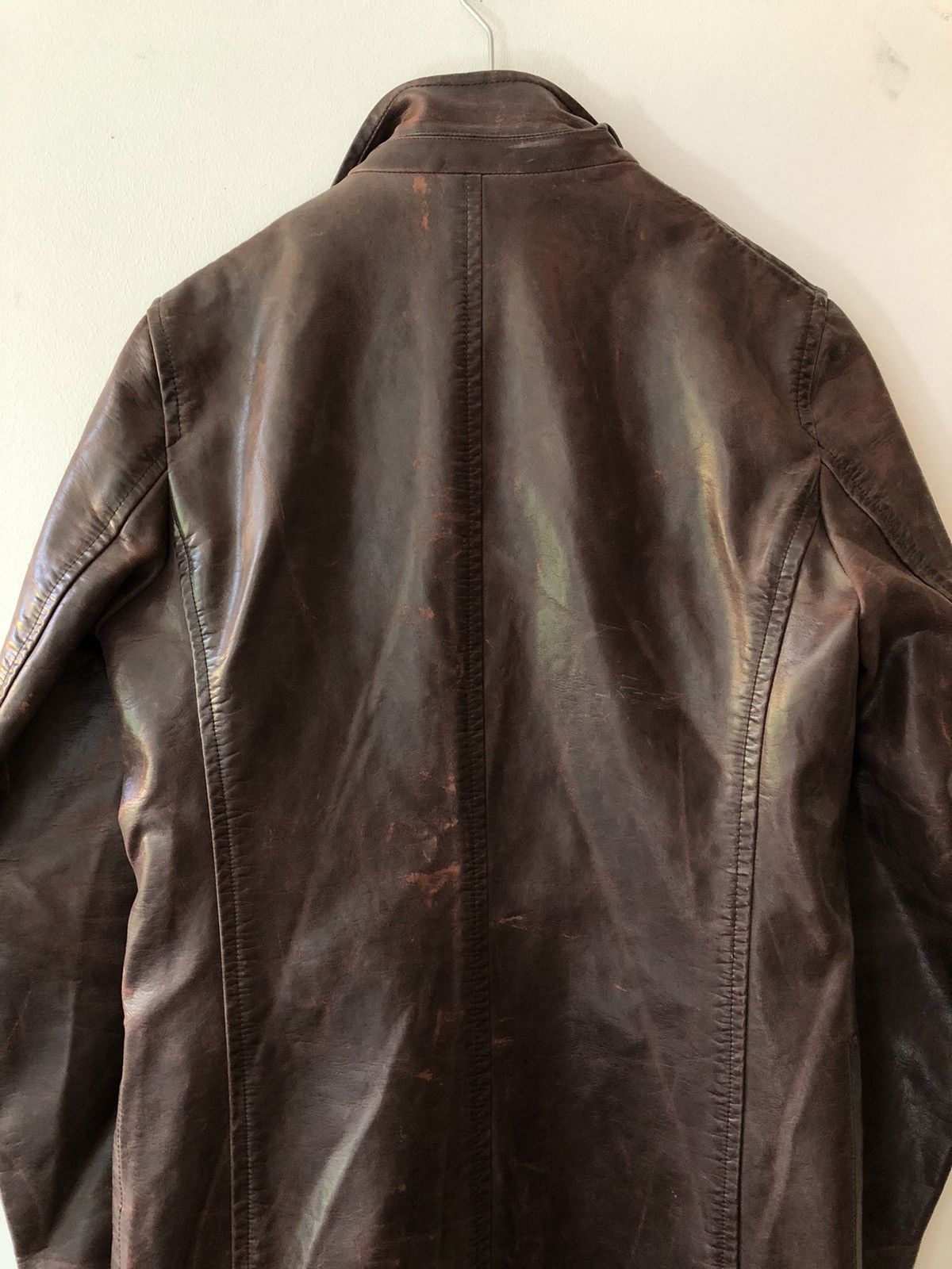 Dsquared2 Dsquared2 Ds2 Dsquared leather Coat Jacket Designer Archive Size US S / EU 44-46 / 1 - 4 Thumbnail