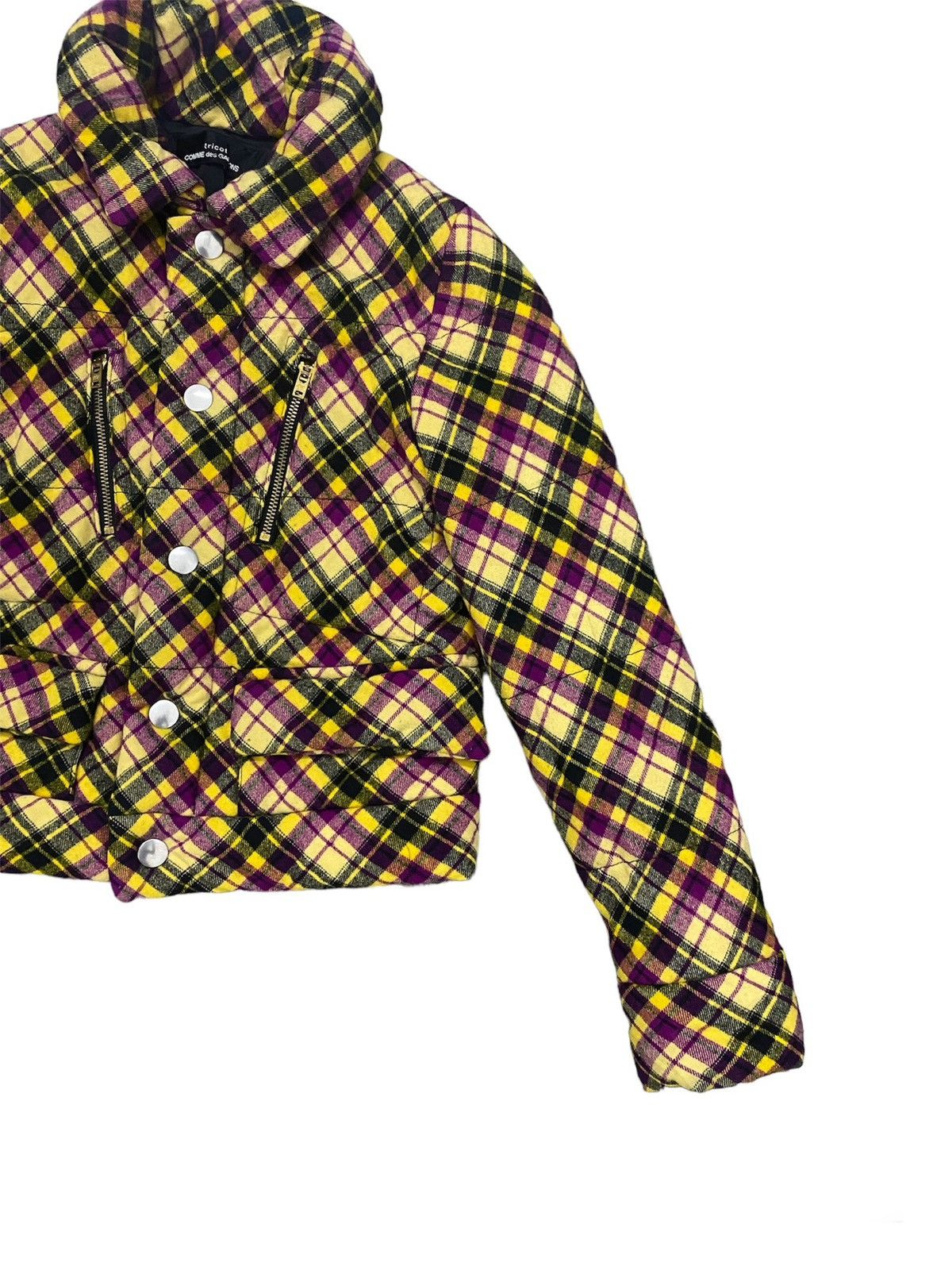 Comme des Garcons Homme Plus last drop TRICOT COMME DES GARCONS KNIT PUFFER 2005 CROPPED Size S / US 4 / IT 40 - 2 Thumbnail