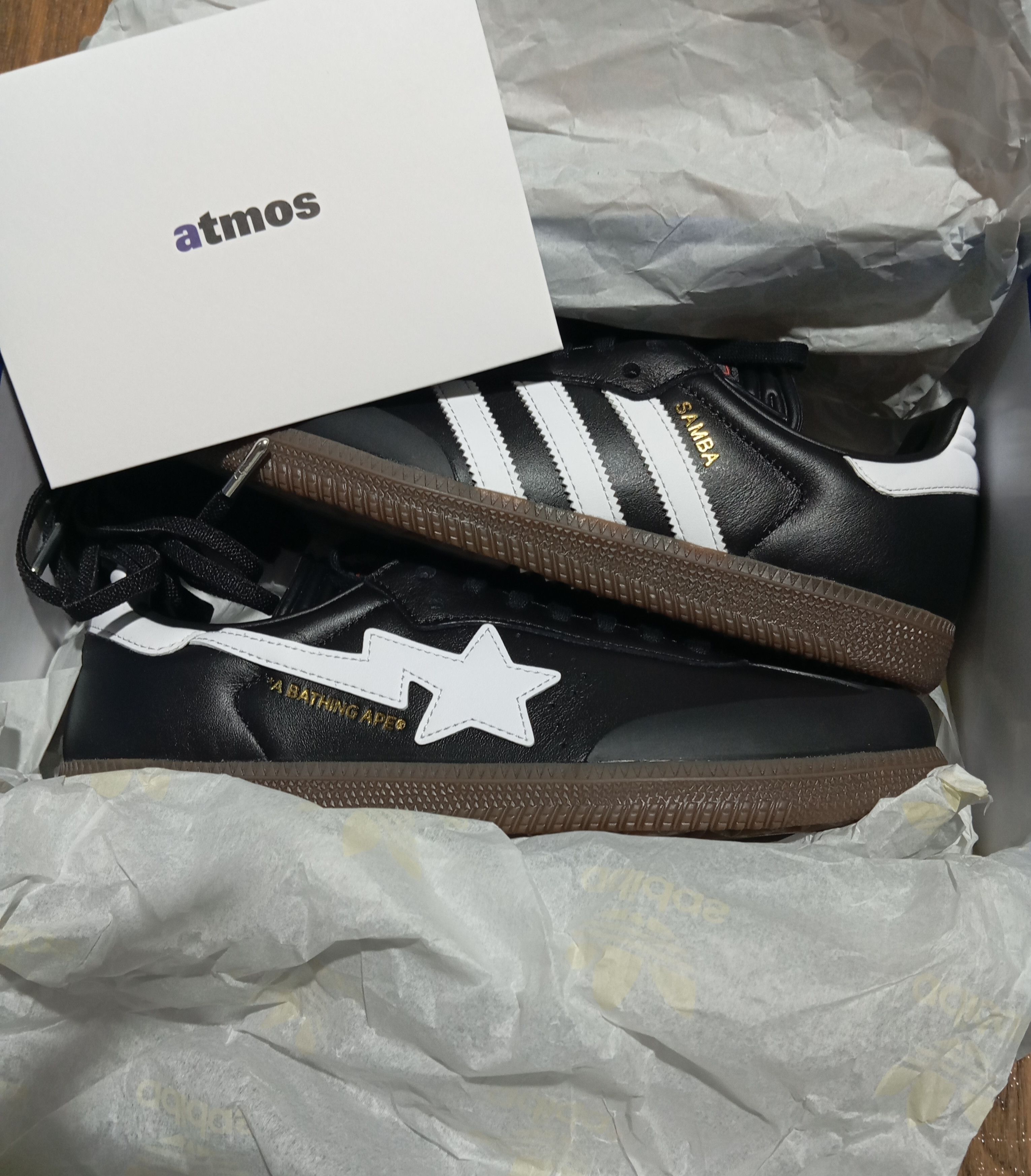 Adidas × Bape Adidas Samba x Bathing Ape Size 7 Size US 7 / EU 40 - 1 Thumbnail