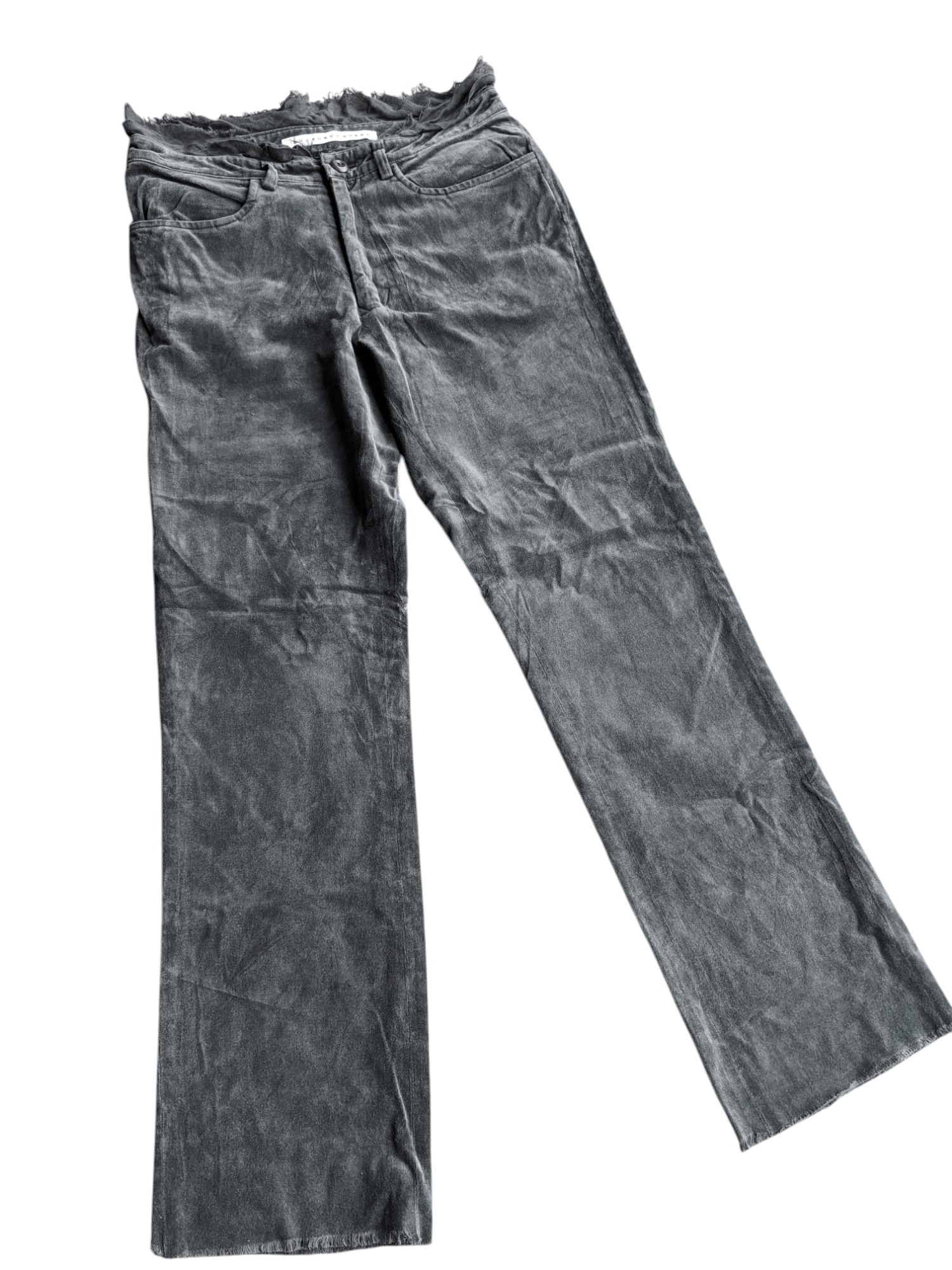 Sunao Kawahara by Issey Miyake Velvet Pants Coded SK33FF048